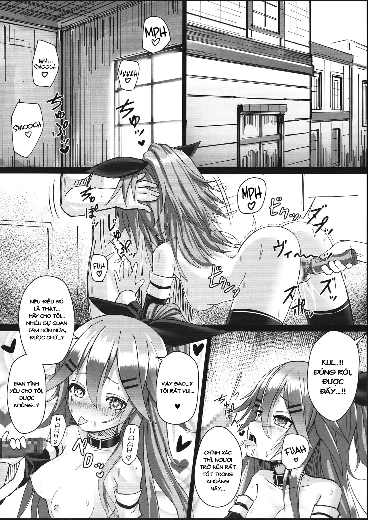 Đọc truyện hentai Yamakaze-chan wa Minna ga Ichiban - Oneshot