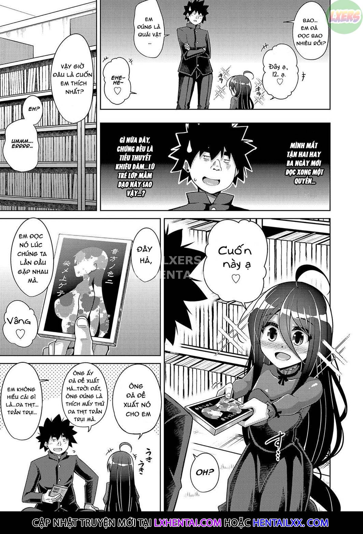 Đọc truyện hentai A Bitch Rose Shrouded In Books - Chap 9