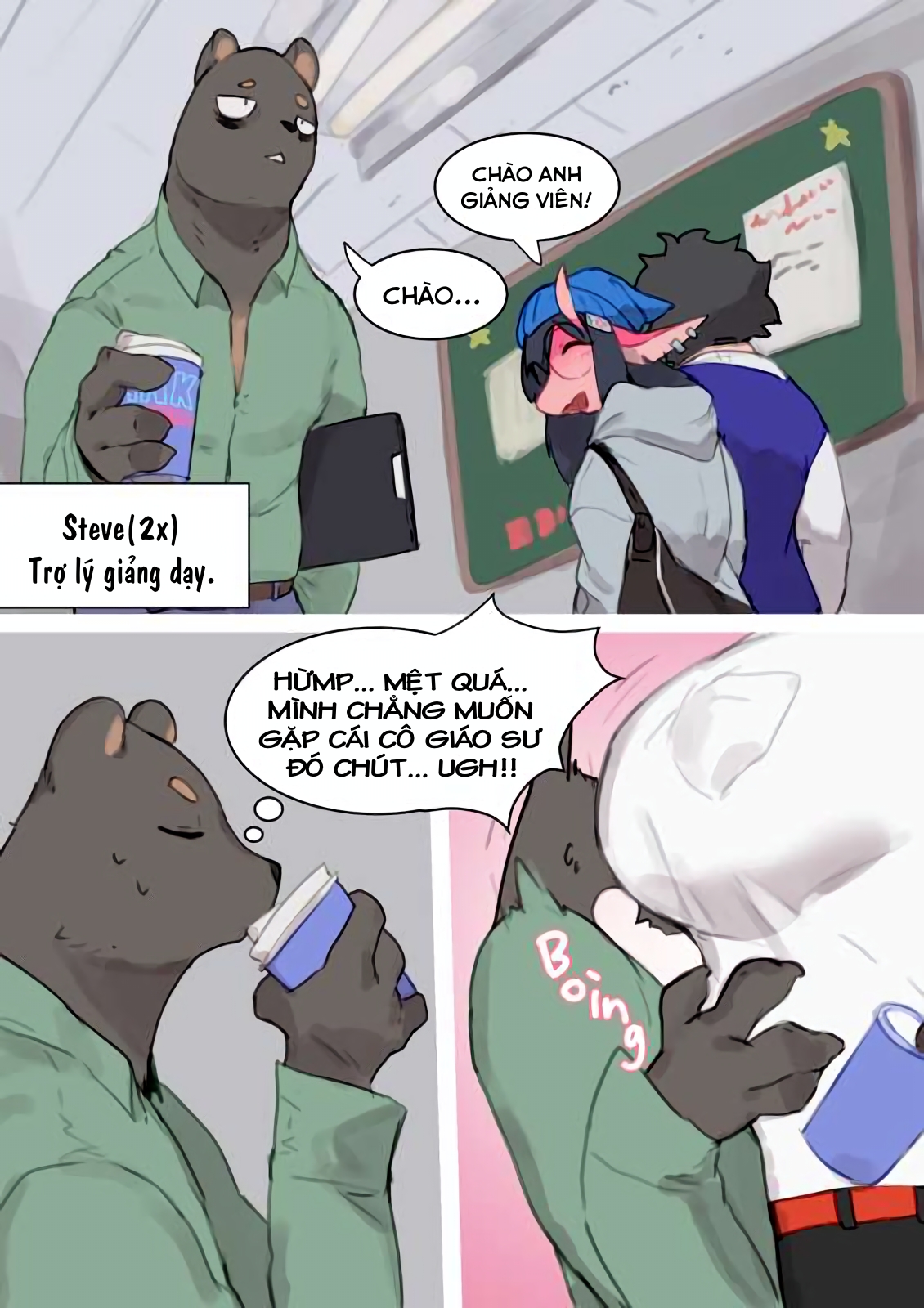 Đọc truyện hentai Cáo và gấu nâu - Oneshot