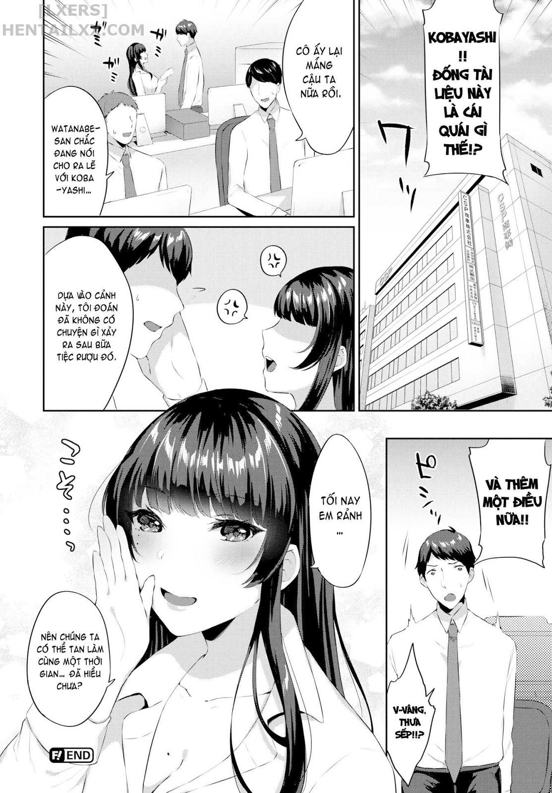 Đọc truyện hentai Bà sếp say xỉn - Oneshot