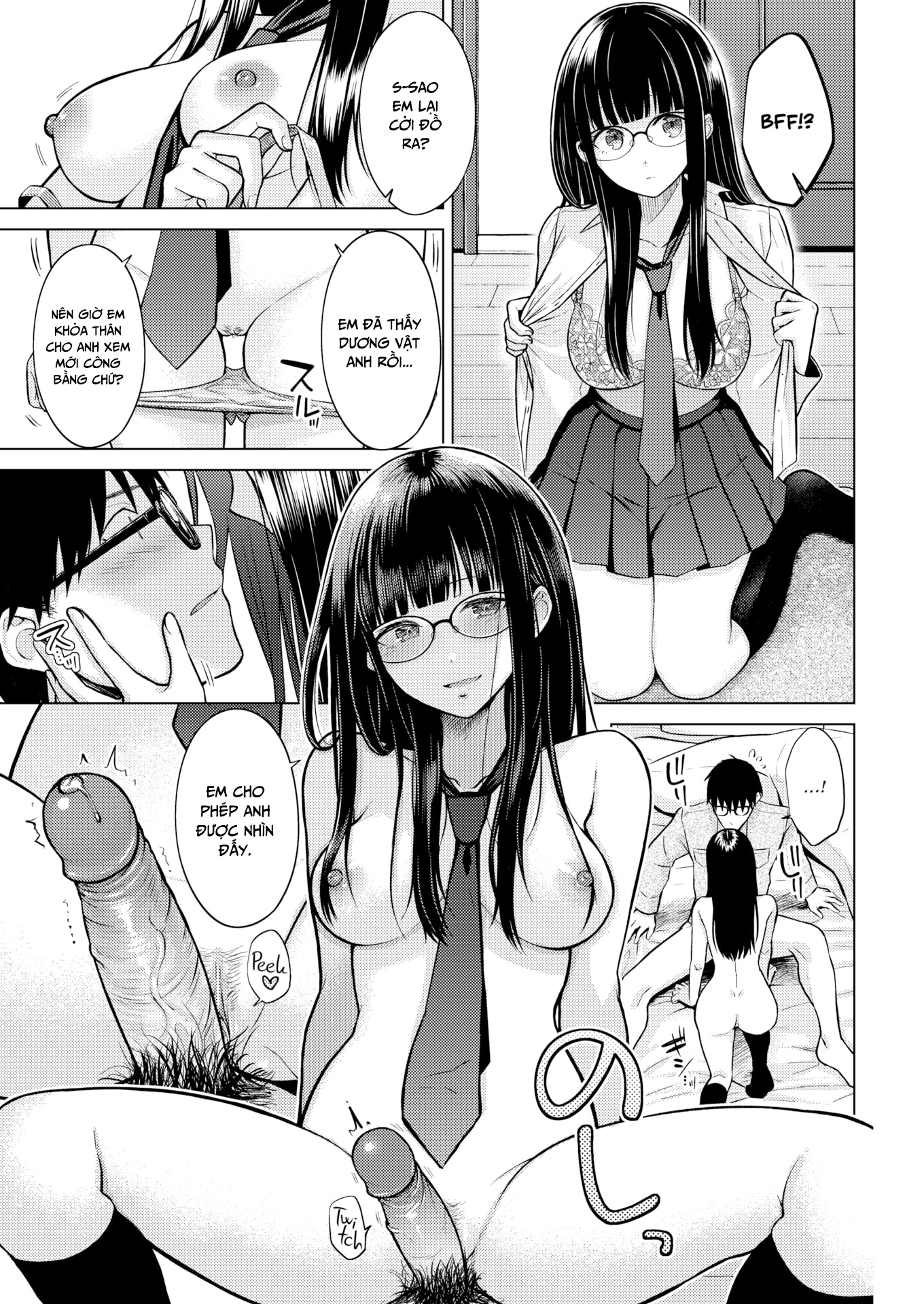 Đọc truyện hentai Nụ hôn ngọt ngào nồng cháy. - Oneshot