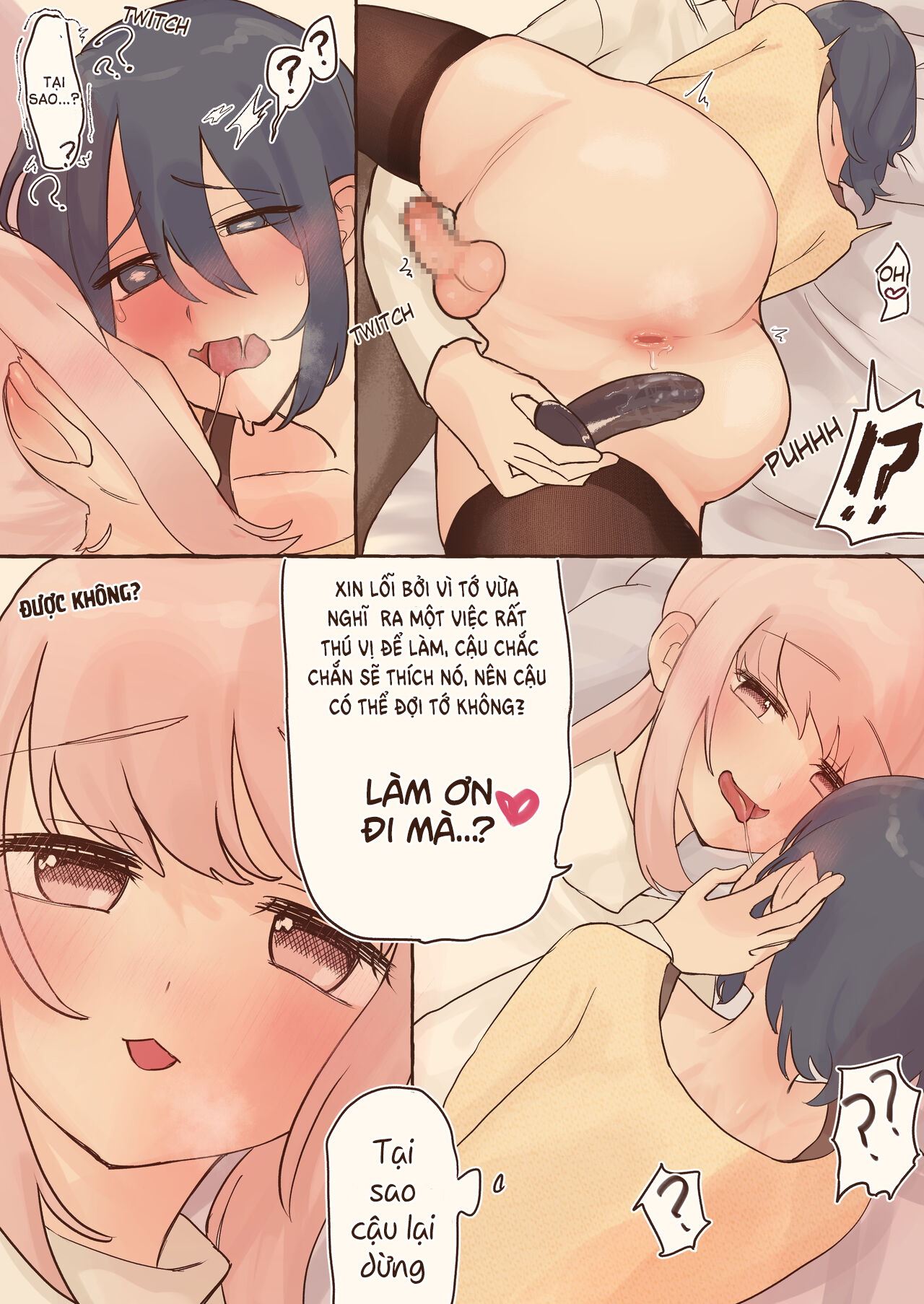 Đọc truyện hentai Kể từ khi sở thích mặc đồ con gái của tôi bị phát hiện bạn gái tôi bắt đầu tất công to - Oneshot