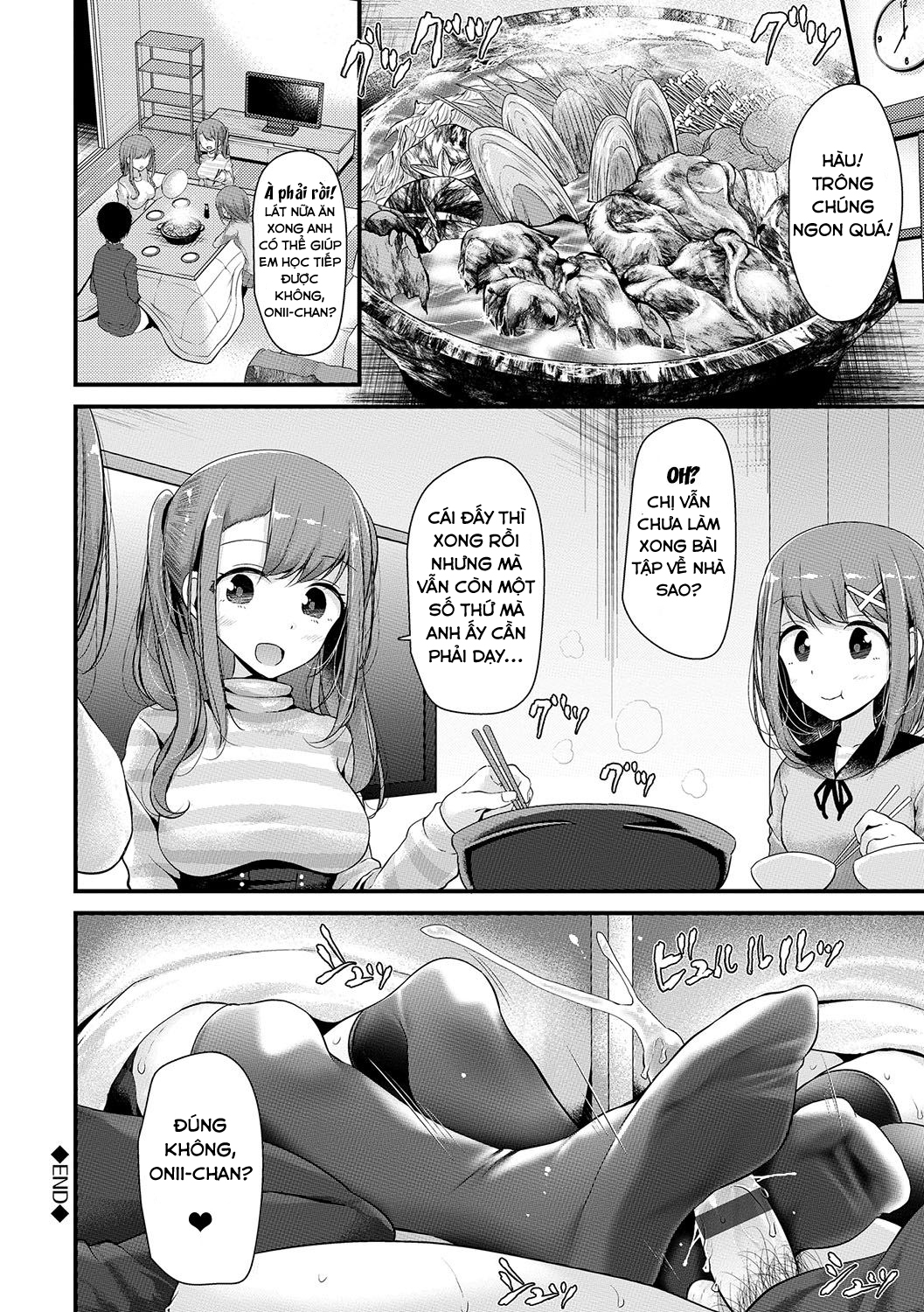 Đọc truyện hentai Kotatsu Sex - Oneshot