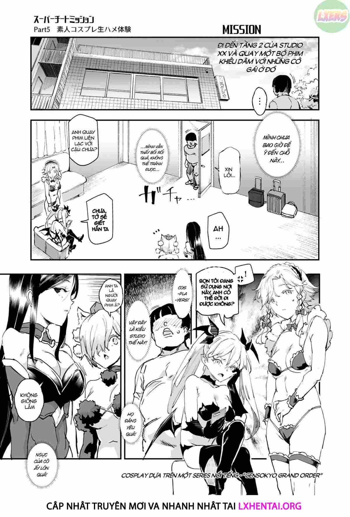 Đọc truyện hentai Super Cheat Mission - Chap 1