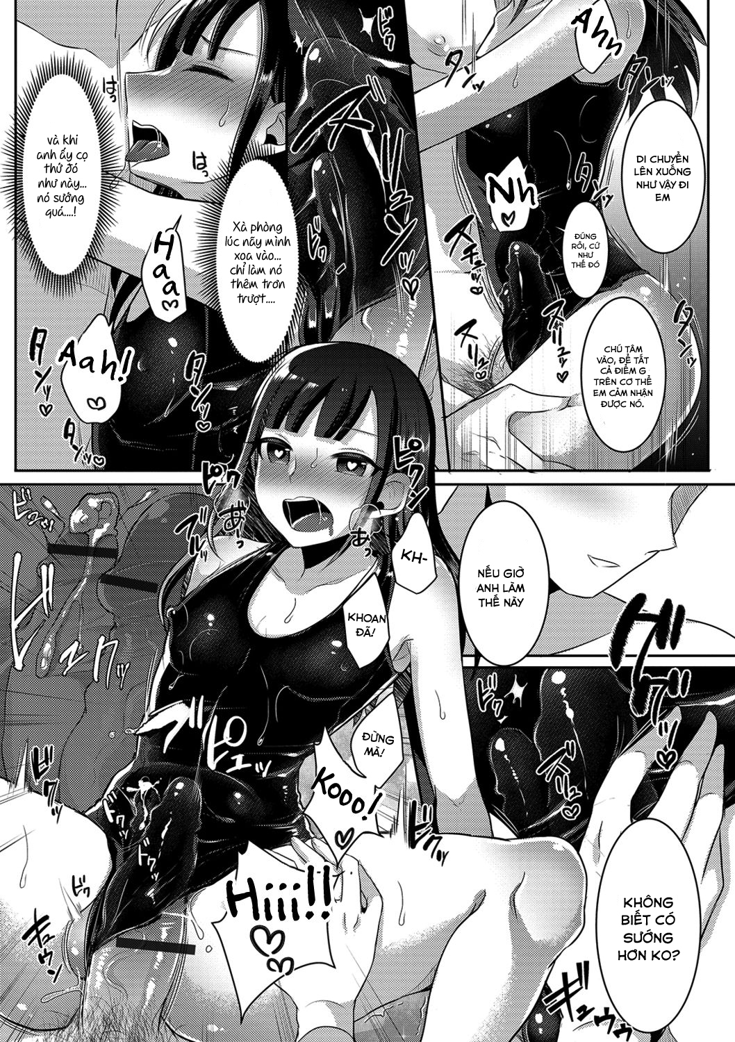Đọc truyện hentai Otokonoko OnaCluTen de Doki Doki Hatsu Shukkin - Oneshot