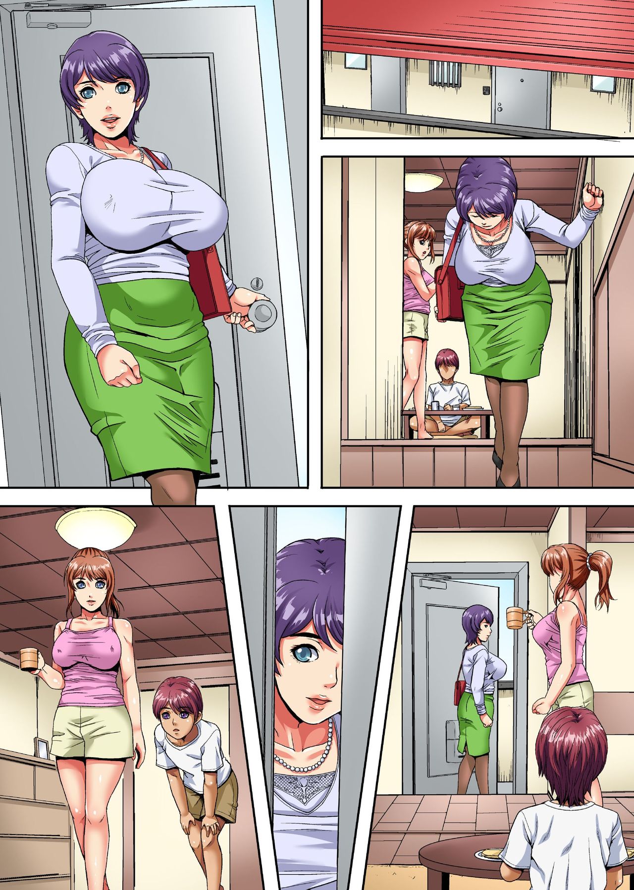 Đọc truyện hentai Mama ni wa Ienai Himitsu no Arbeit - Chap 2