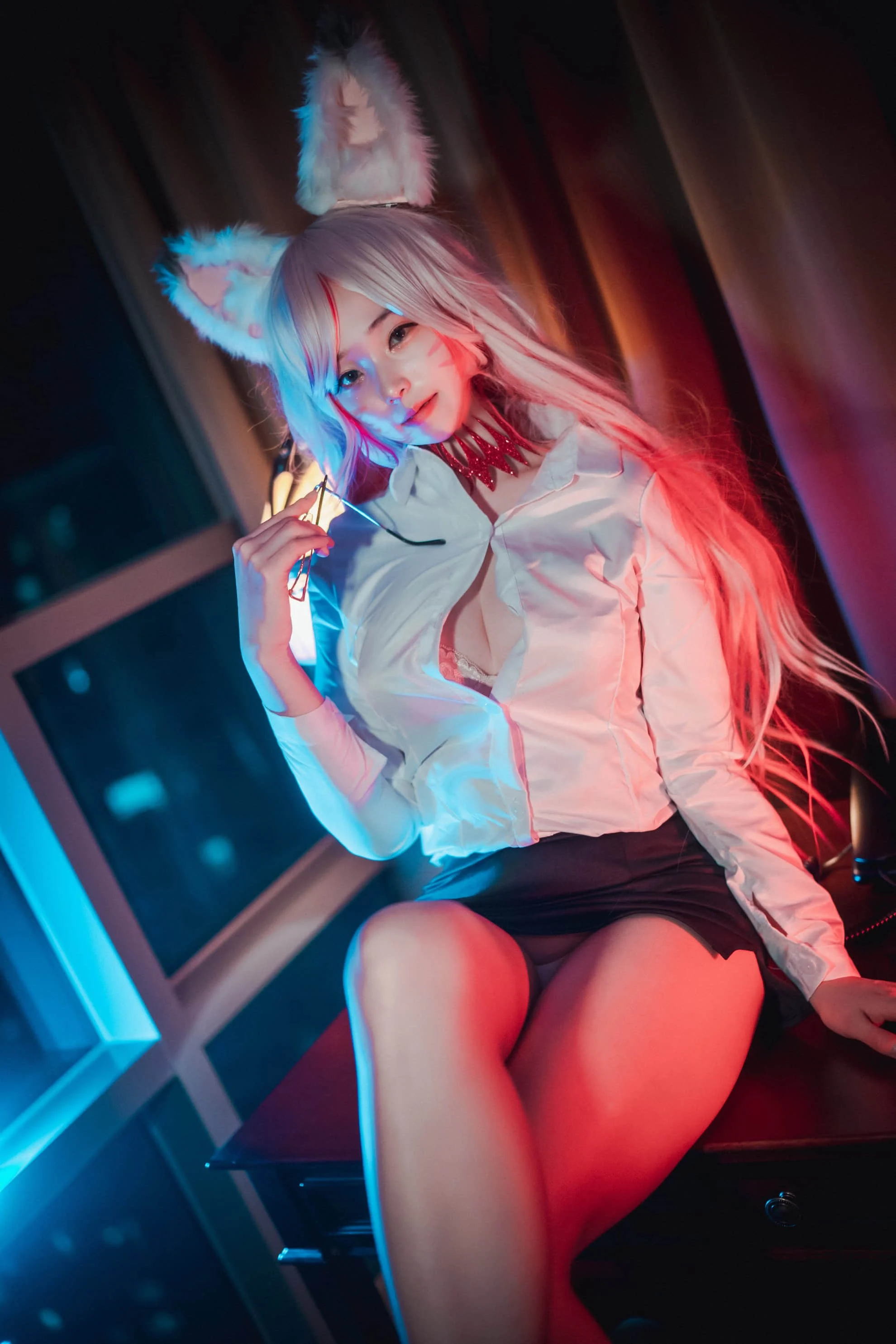 Đọc truyện hentai Tuyển tập Albums siêu phẩm Cosplay - Chap 850 - [DJAWA] Bambi - Kumiho in the Office