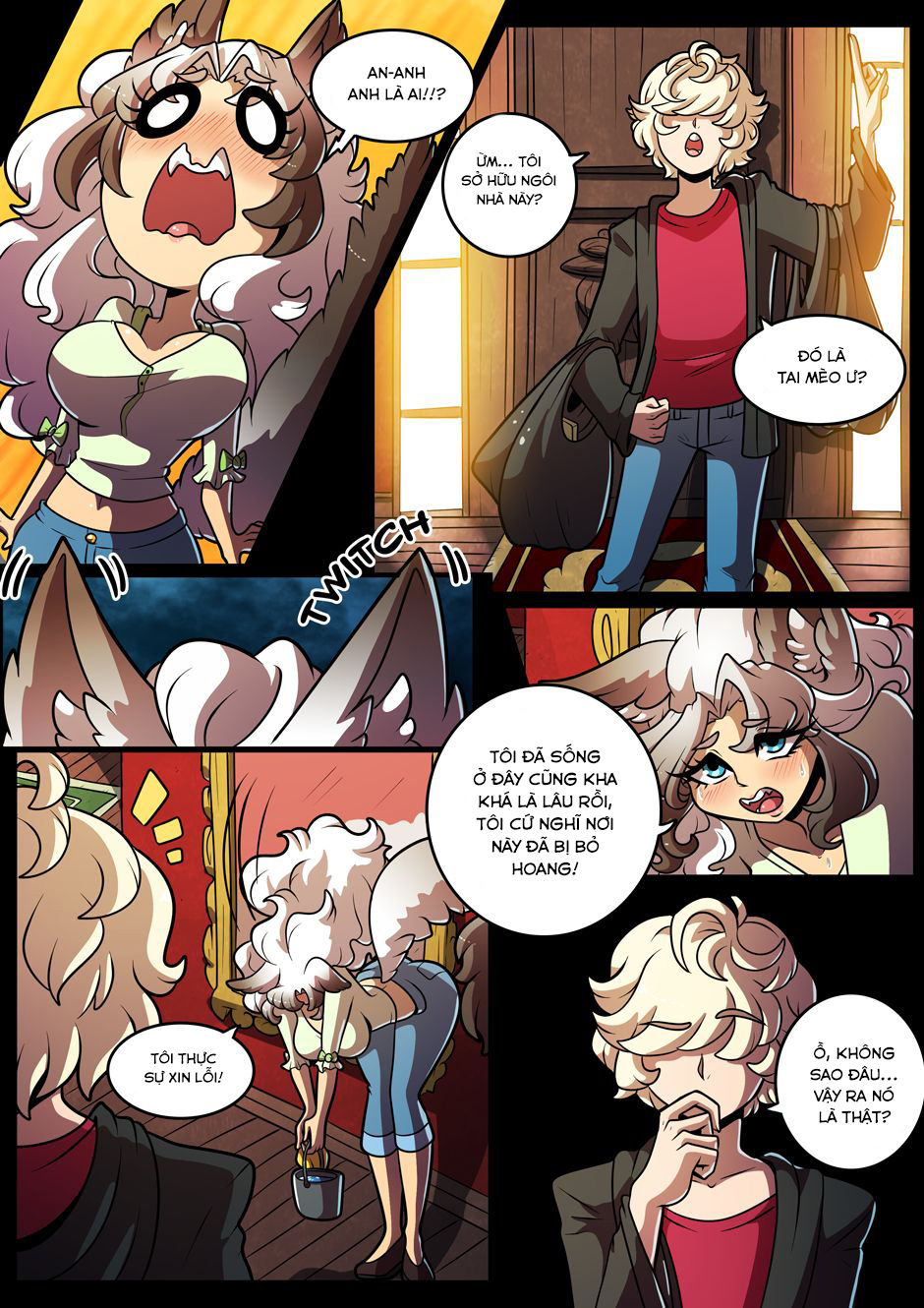 Đọc truyện hentai Feline Château - Chap 1 + Ảnh động