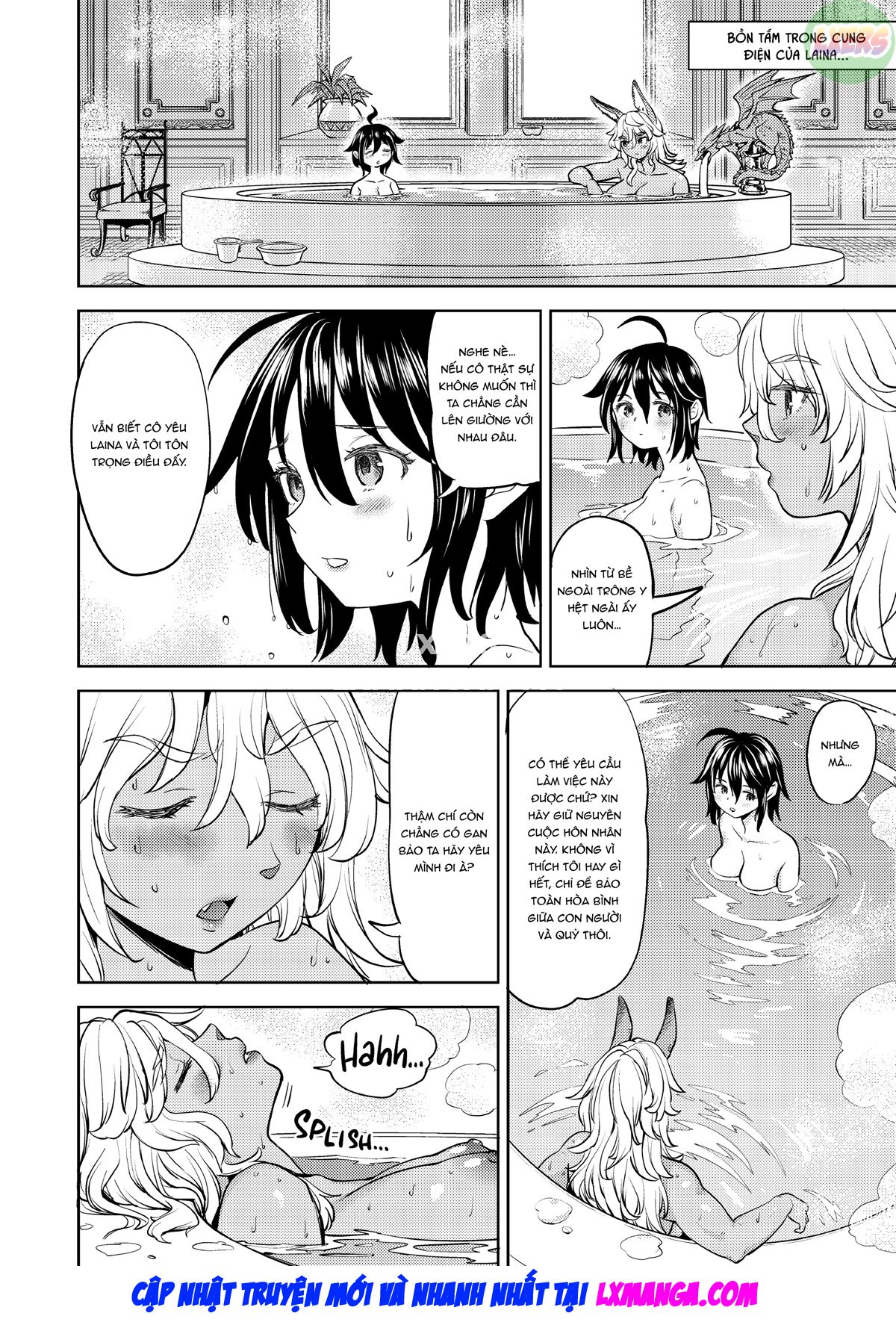 Đọc truyện hentai Tái sinh thành một nữ anh hùng có 5 người vợ quỷ - Chap 6