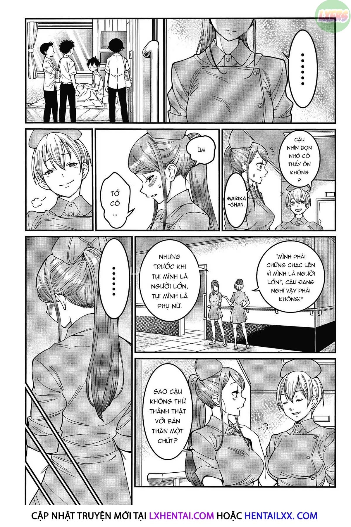 Đọc truyện hentai OneShota Ward 24 Hour Care Harem Hospitalization Life - Chap 5