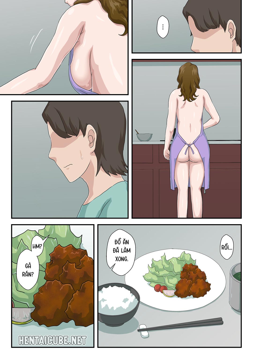 Đọc truyện hentai Biến mẹ thành người nội trợ khỏa thân - Chap 1