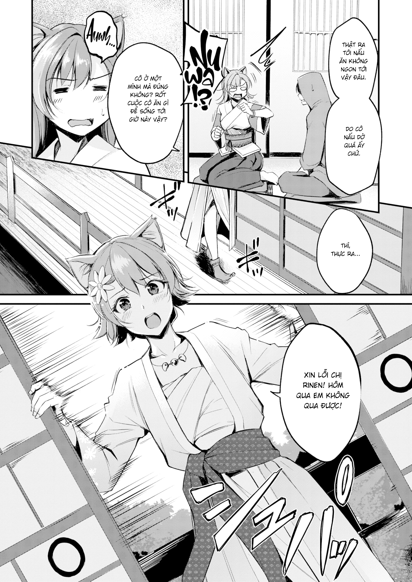 Đọc truyện hentai Nữ Tiên Tri Tai Thú - Chap 2