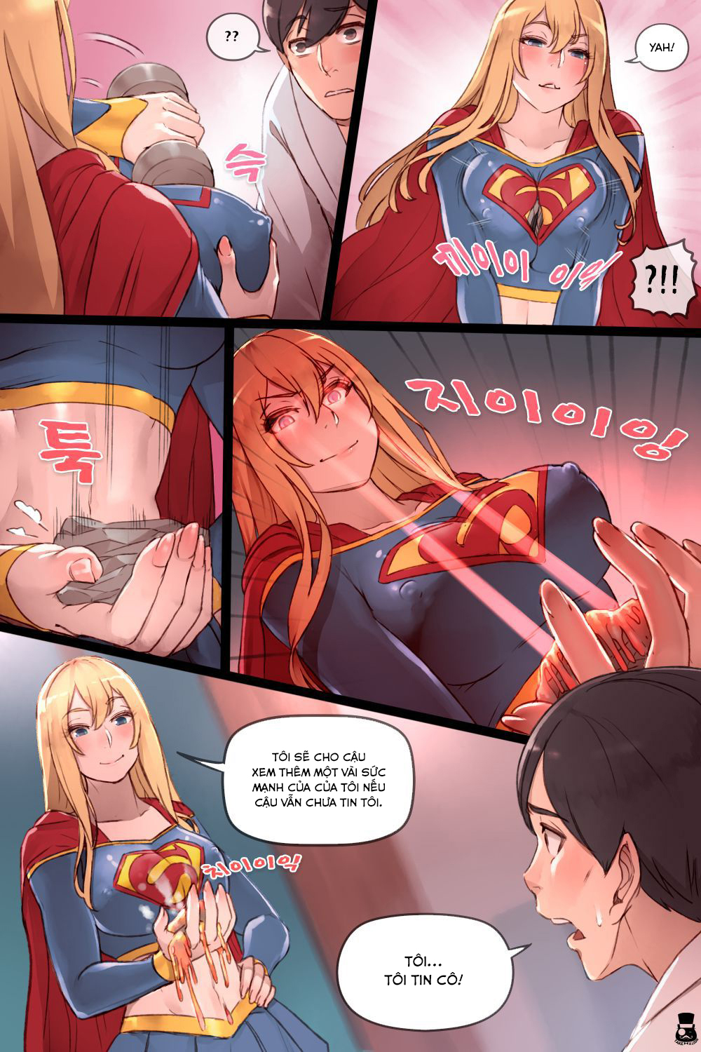 Đọc truyện hentai Supergirl's Secret Service - Oneshot