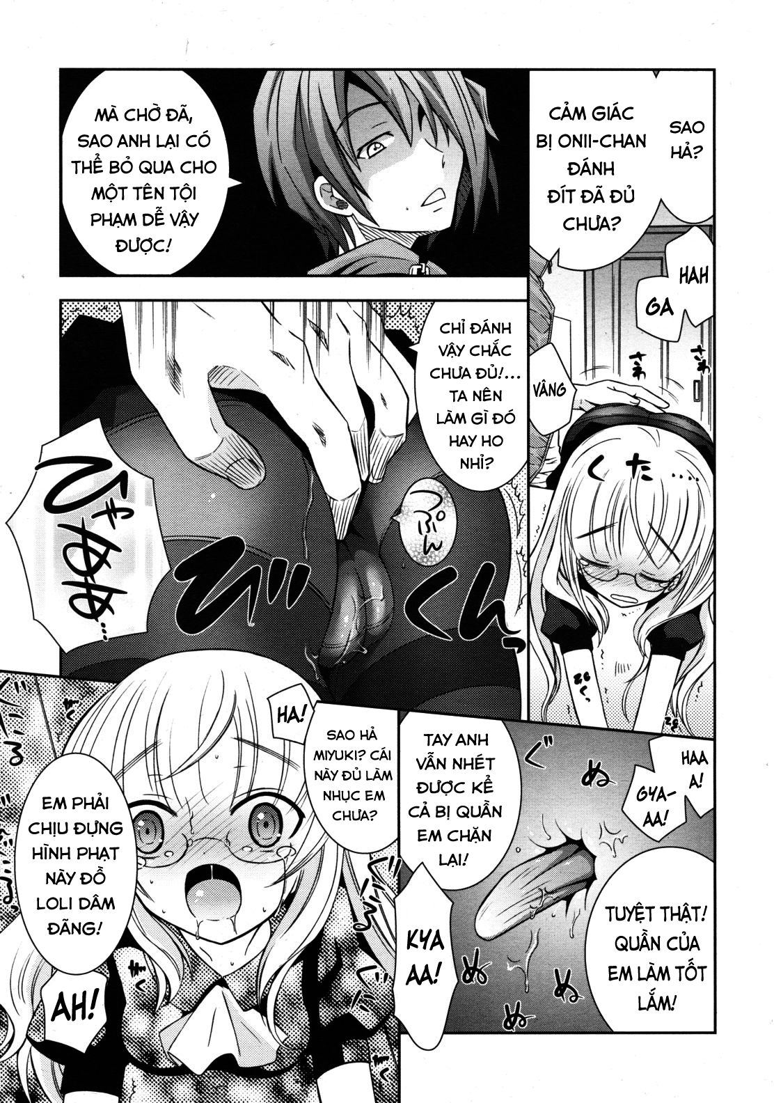 Đọc truyện hentai Trừng phạt cô em gái! - Oneshot