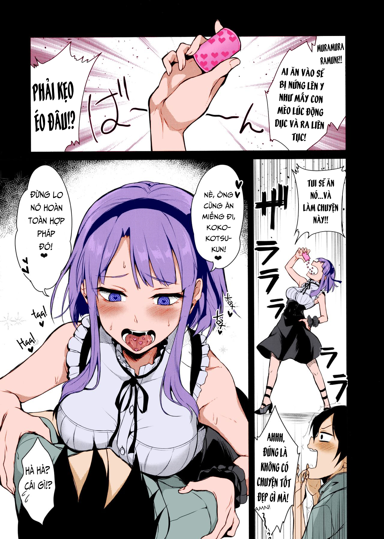 Đọc truyện hentai Vị ngọt tình yêu [ Dagashi Kashi ] - Chap 1
