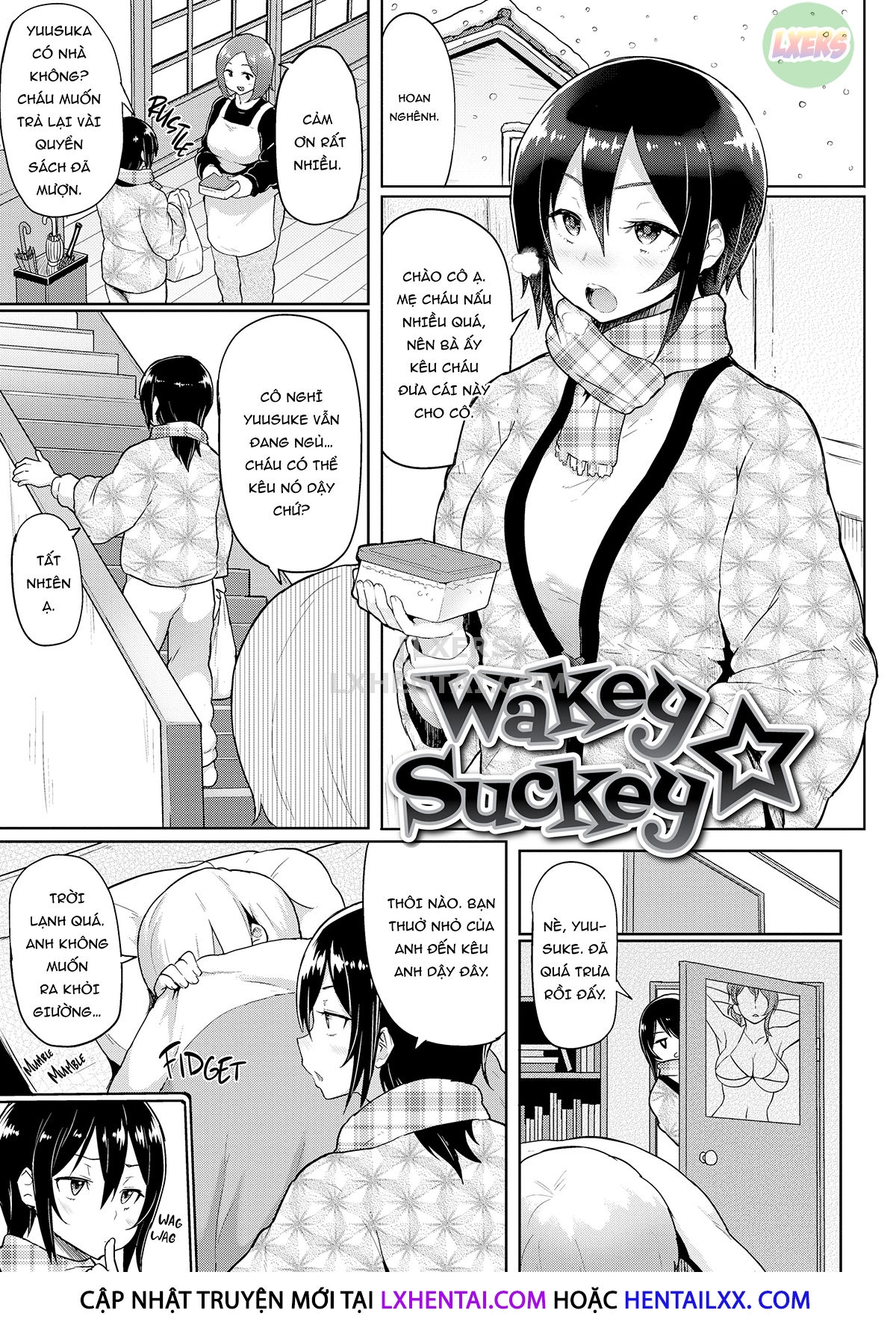 Đọc truyện hentai Ẩm ướt & Hoang dại - Chap 11 - Wakey Suckey ☆