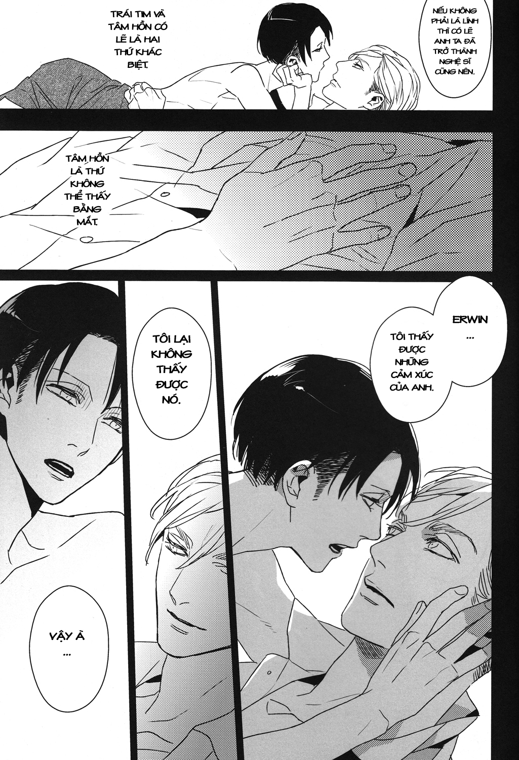 Đọc truyện hentai Icarus ga Nishi no Hate (Shingeki no Kyojin) - Oneshot