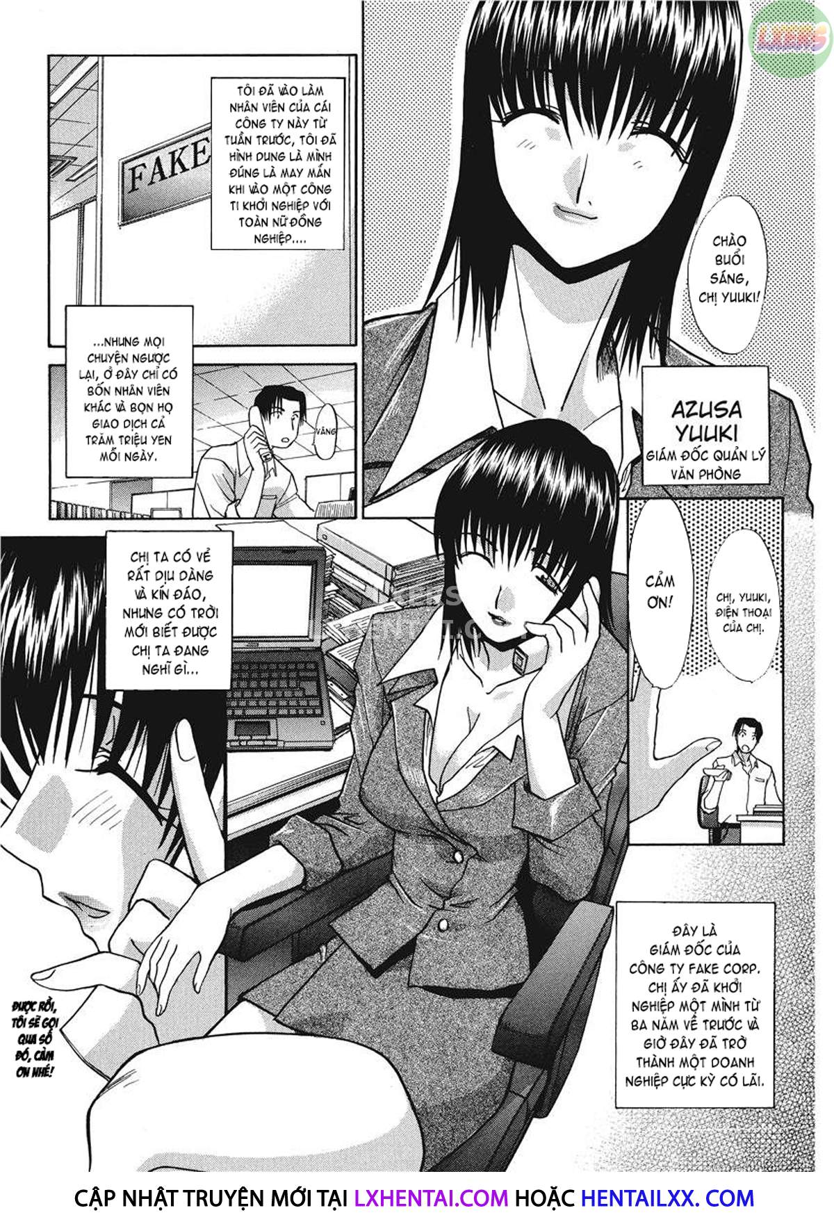 Đọc truyện hentai Hello Work - Chap 1