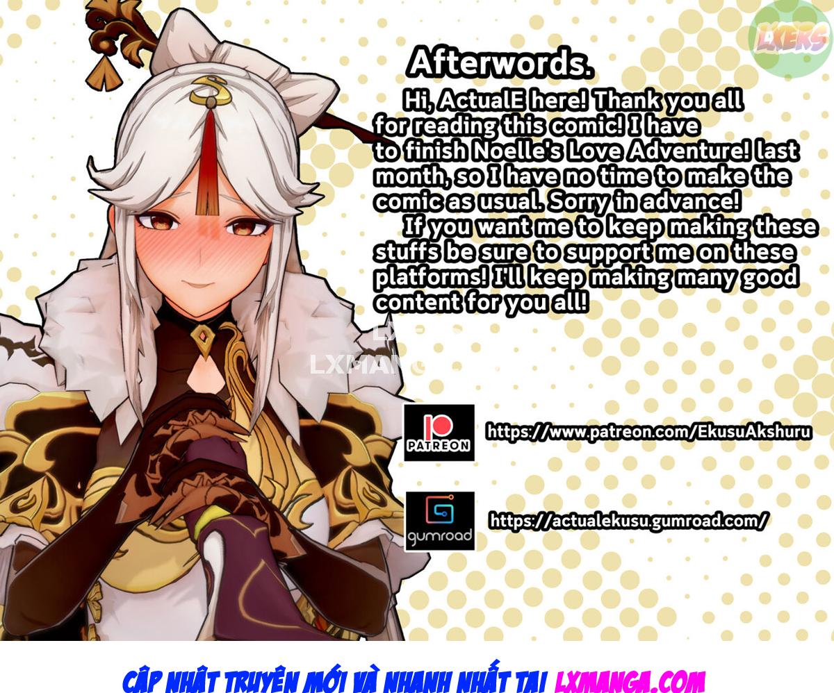 Đọc truyện hentai Lời tri ân đặc biệt của Ningguang - Oneshot