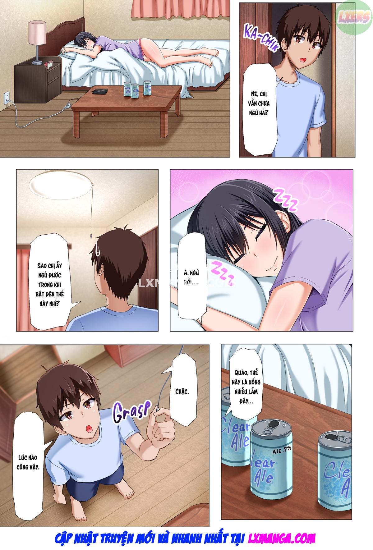 Đọc truyện hentai Cậu học sinh may mắn và cô gia sư xinh đẹp - Oneshot