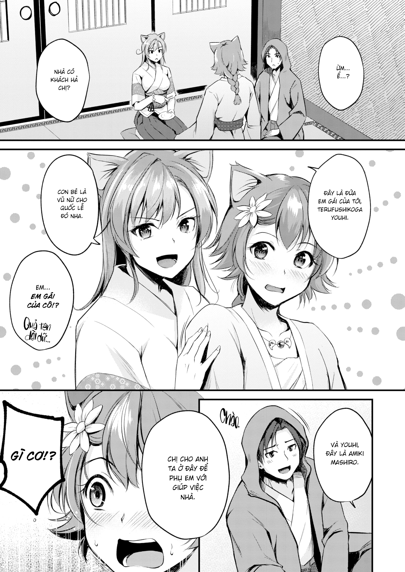 Đọc truyện hentai Nữ Tiên Tri Tai Thú - Chap 2