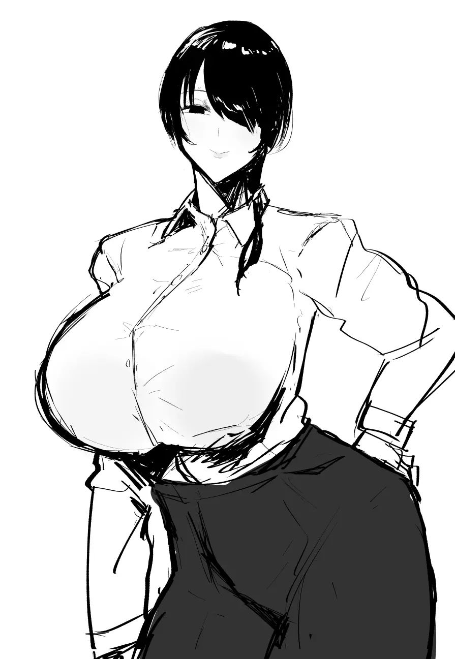 Đọc truyện hentai Moshimo Tenshoku-saki no On'na Joushi ga Misuteriasude o Iroke Tappuri no Chou Sasoi Uke Mazodattara… - Oneshot