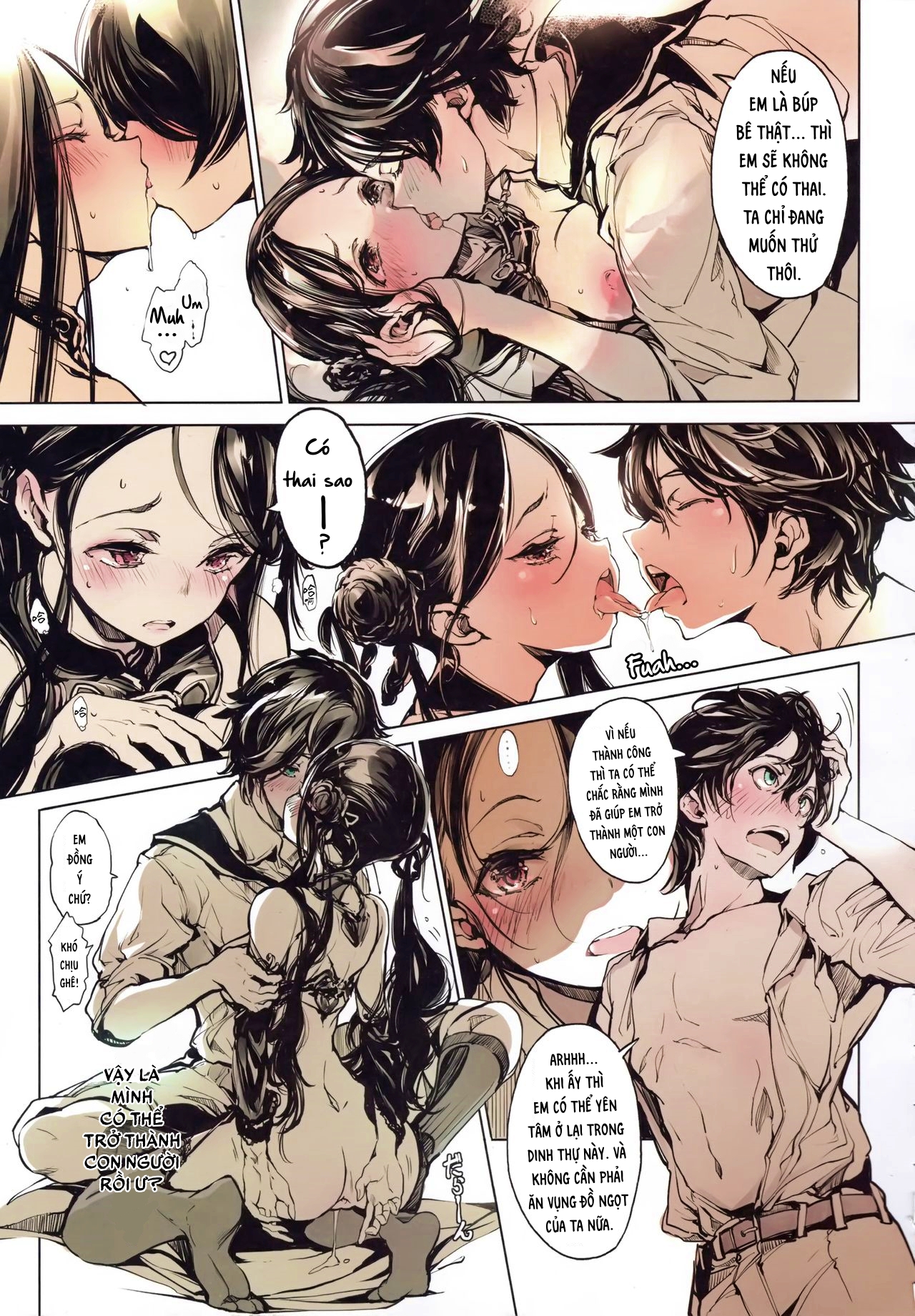 Đọc truyện hentai Dinh thự búp bê - Chap 2