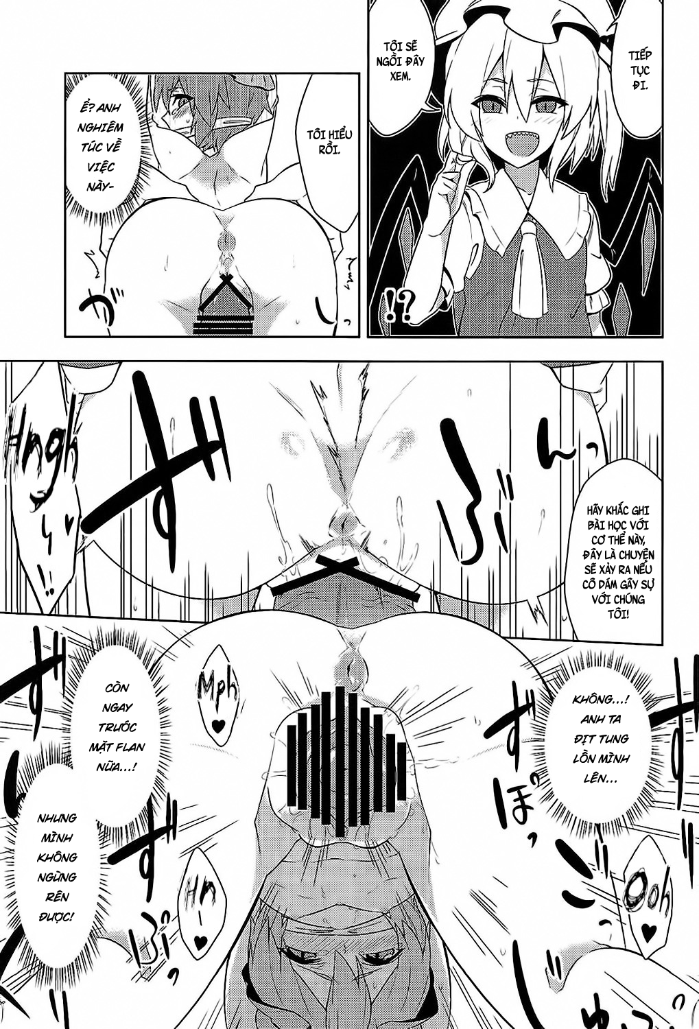 Đọc truyện hentai Fukujuu X Roshutsu X Gekokujou (Touhou Project) - Oneshot