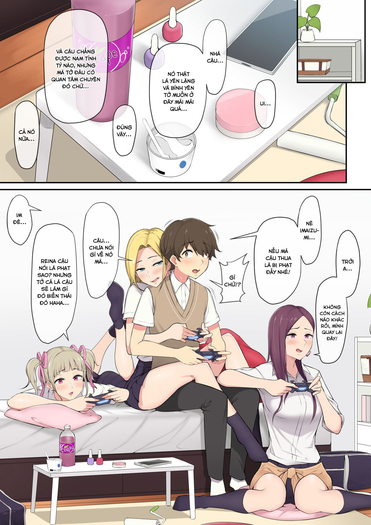 Đọc truyện hentai Nơi tụ hợp của các cô bạn gái cùng lớp phần 1 - Ch. 1