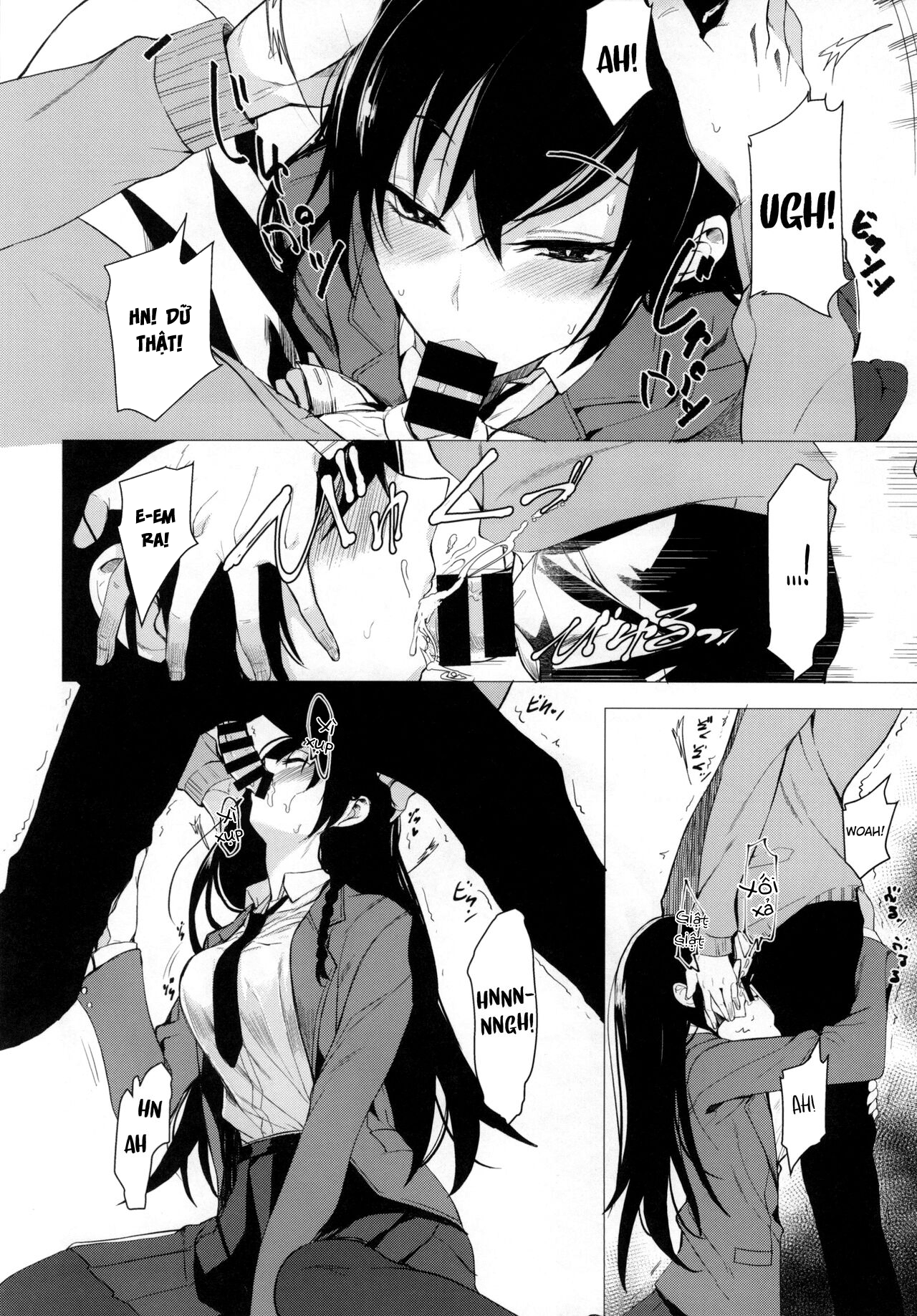 Đọc truyện hentai Cuốn truyện kể về việc tôi bị phục kích bởi một chị gái lạ mặt lớp trên - Chap 2