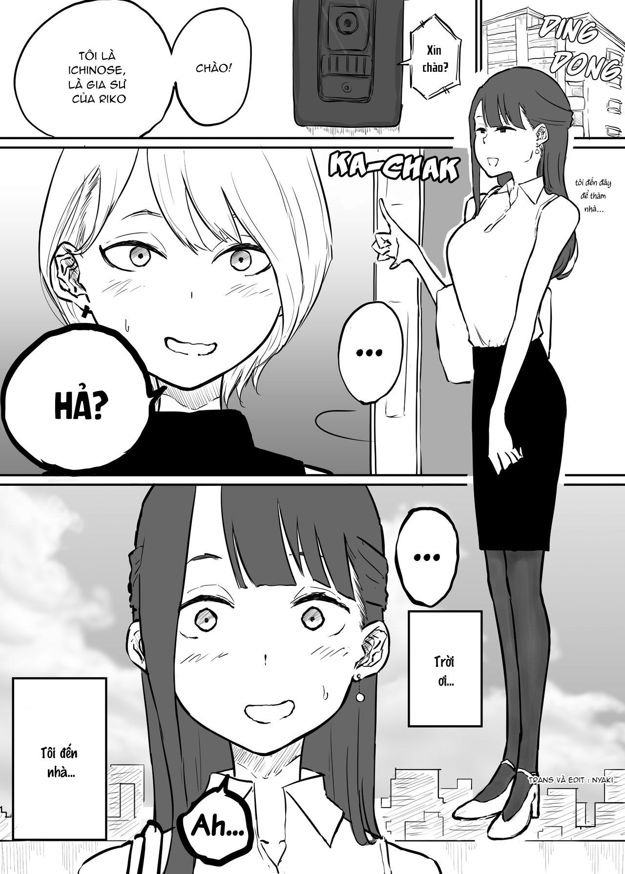 Đọc truyện hentai Tôi đến nhà và phát hiện ra mẹ học sinh là bạn tình của tôi! - Oneshot