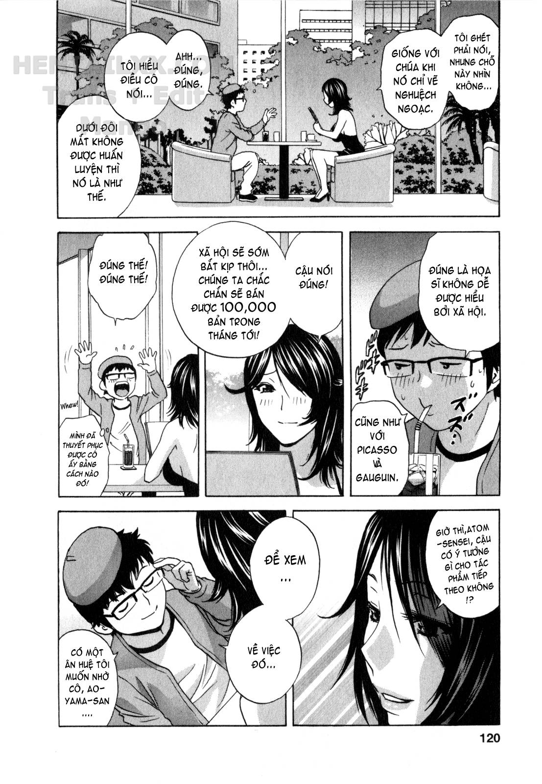 Đọc truyện hentai Life With Married Women Just Like A Manga - Chap 26