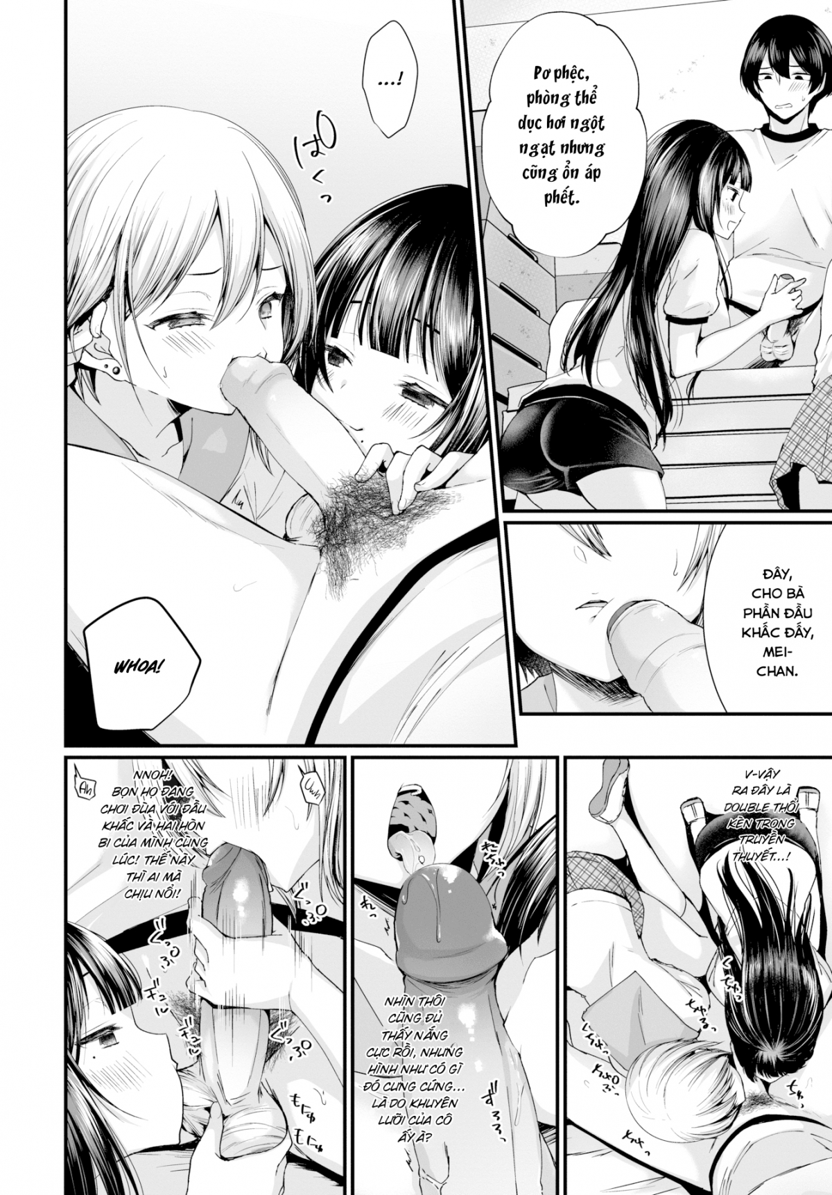 Đọc truyện hentai Gái Ngoan Lớp Tôi Hoá Ra Lại Là Dâm Nữ!? - Chap 3 - Lớp Trưởng & Nhỏ Đầu Gấu