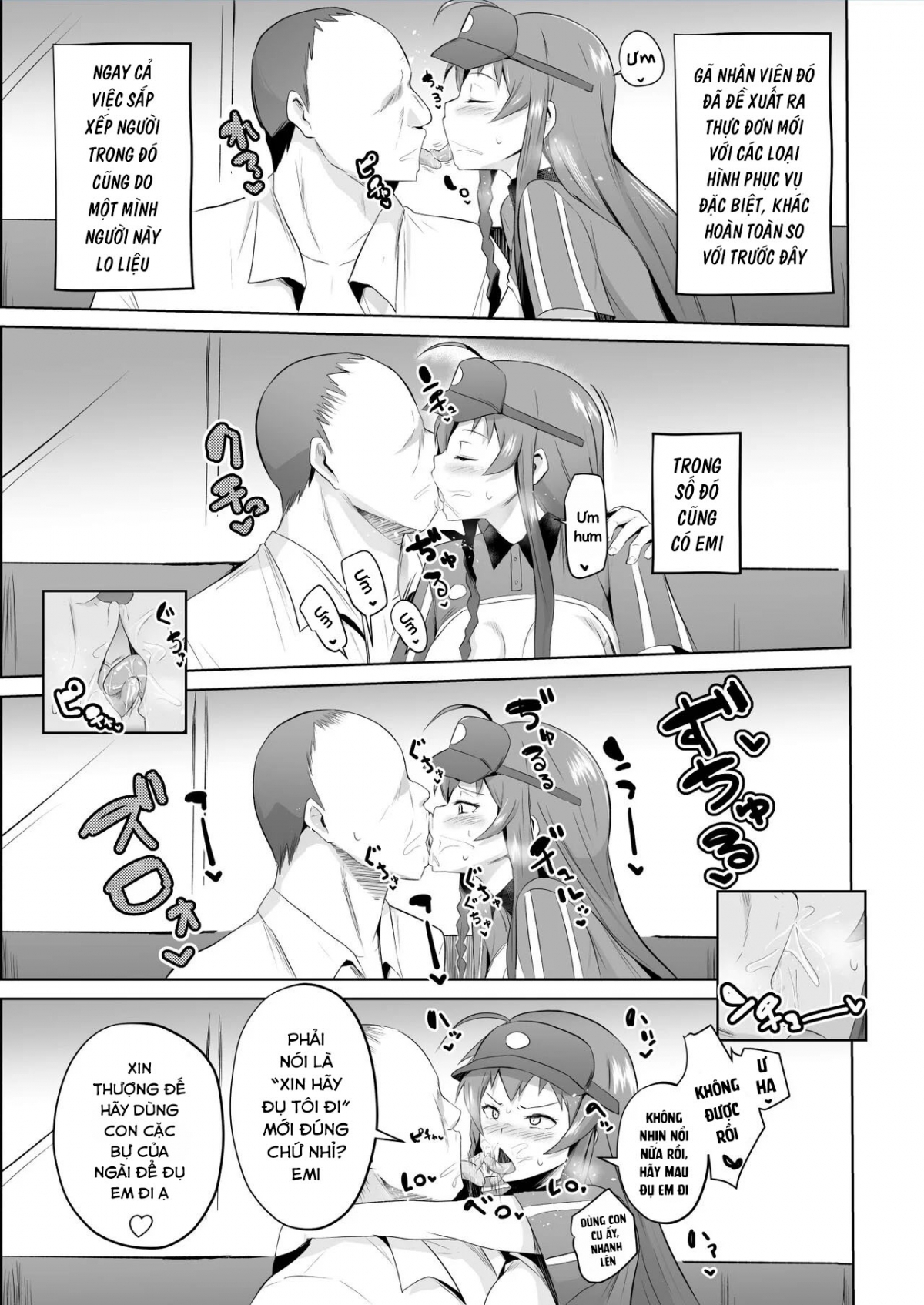 Đọc truyện hentai Làm tình với 3 em nữ sinh - Chap 2