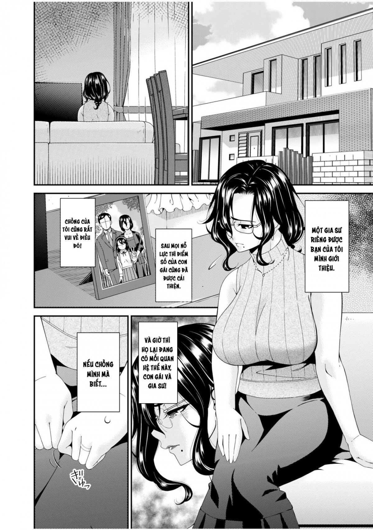 Đọc truyện hentai Haha to Tsuma o Yameru Toki - Chap 1