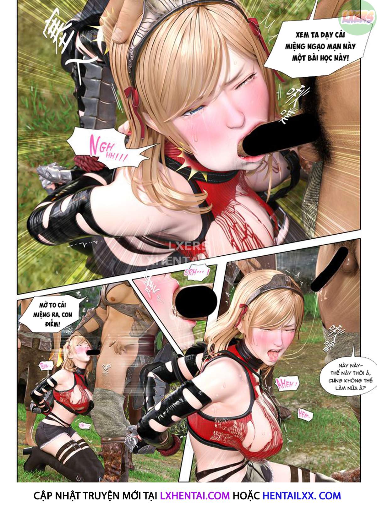 Đọc truyện hentai The Rose Fall Into Darkness - Chap 1