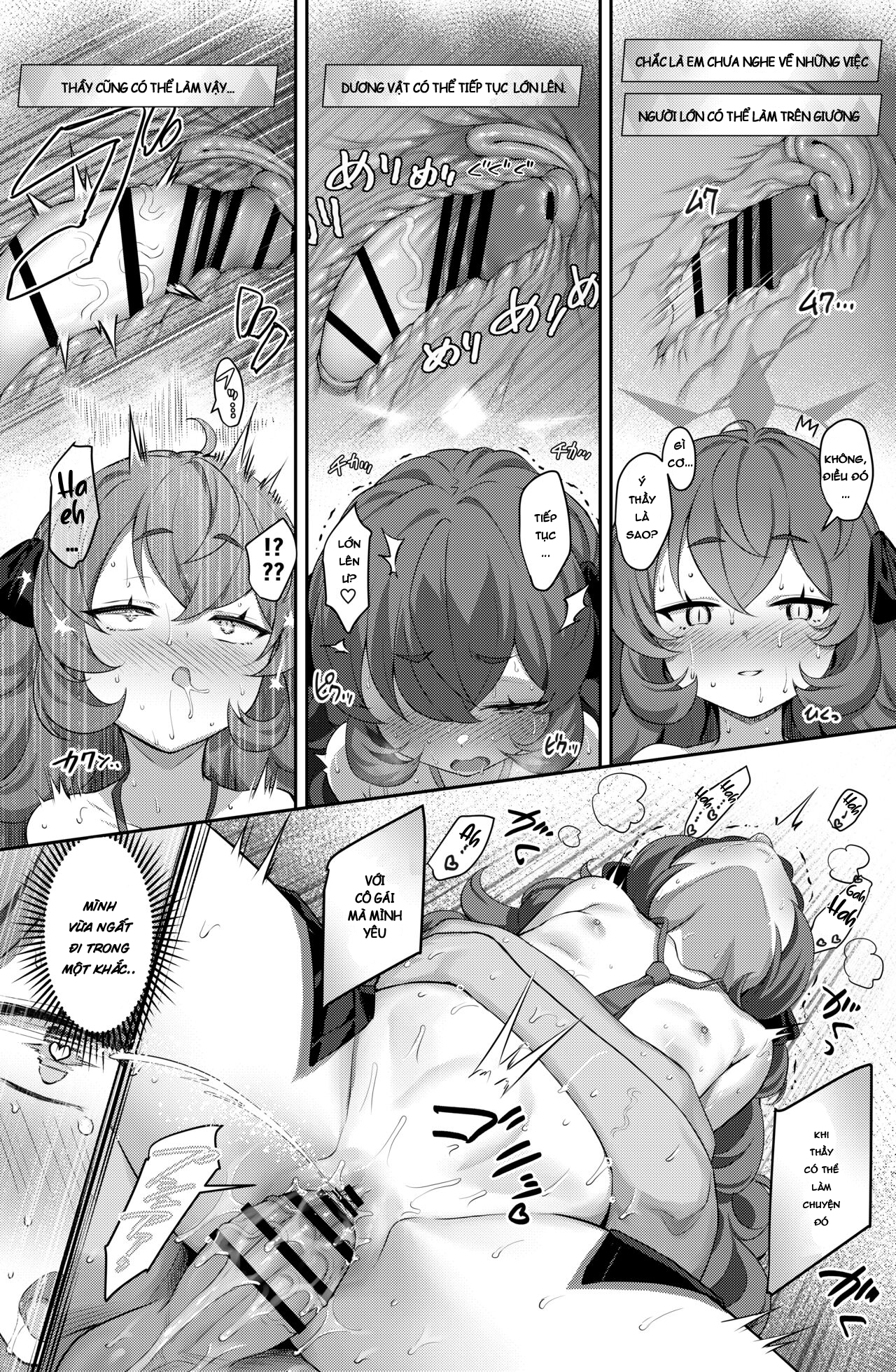 Đọc truyện hentai Ham muốn (Blue Archive) - Ham muốn (Blue Archive)