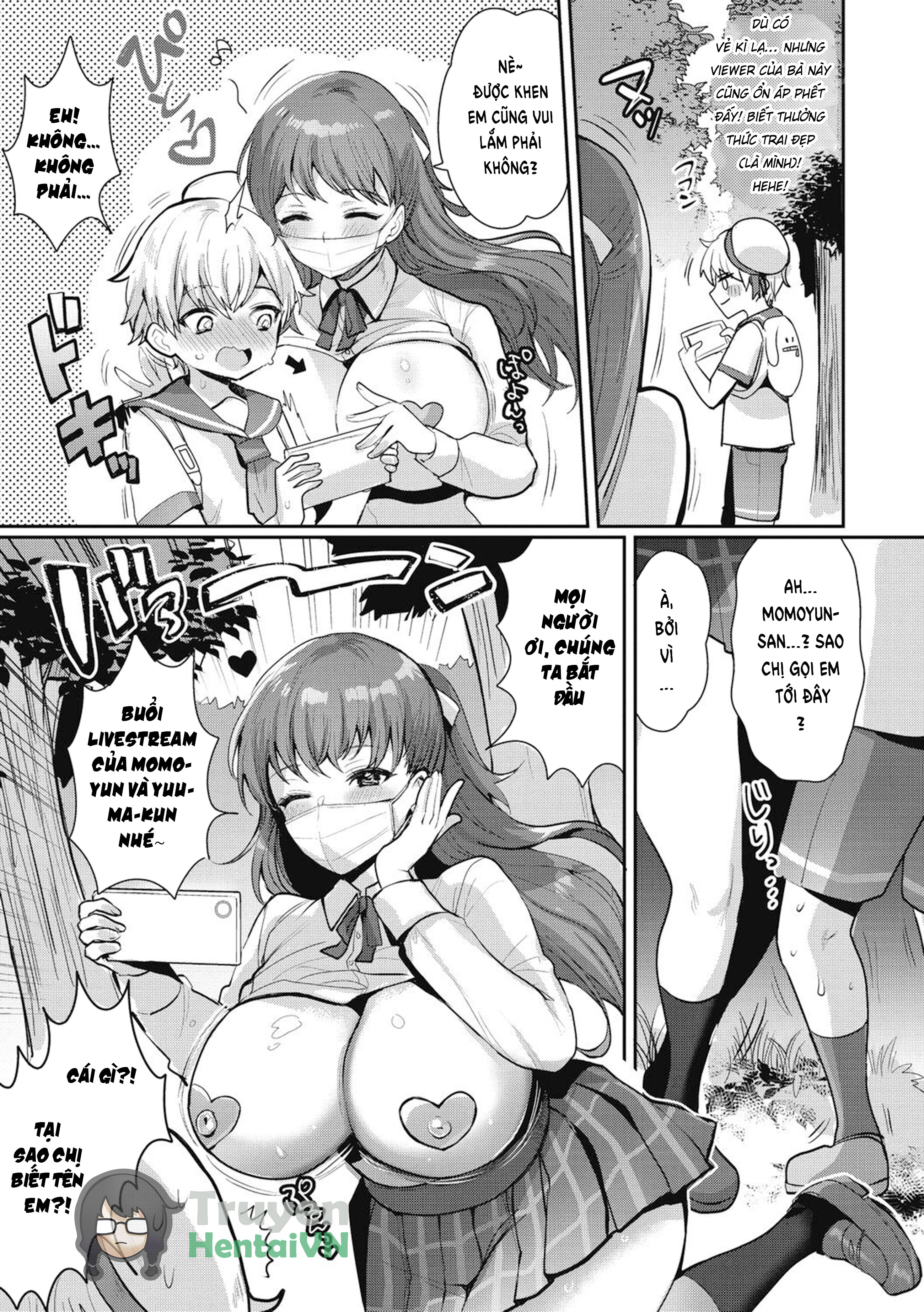 Đọc truyện hentai Làm tình trên sóng truyền hình - oneshot