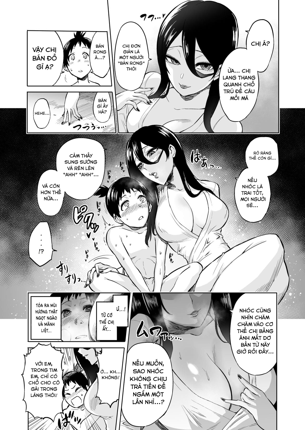 Đọc truyện hentai Warabe Kui ~Mori no Oku de Bijo Youkai ni Yuuwaku sarete~ - Oneshot
