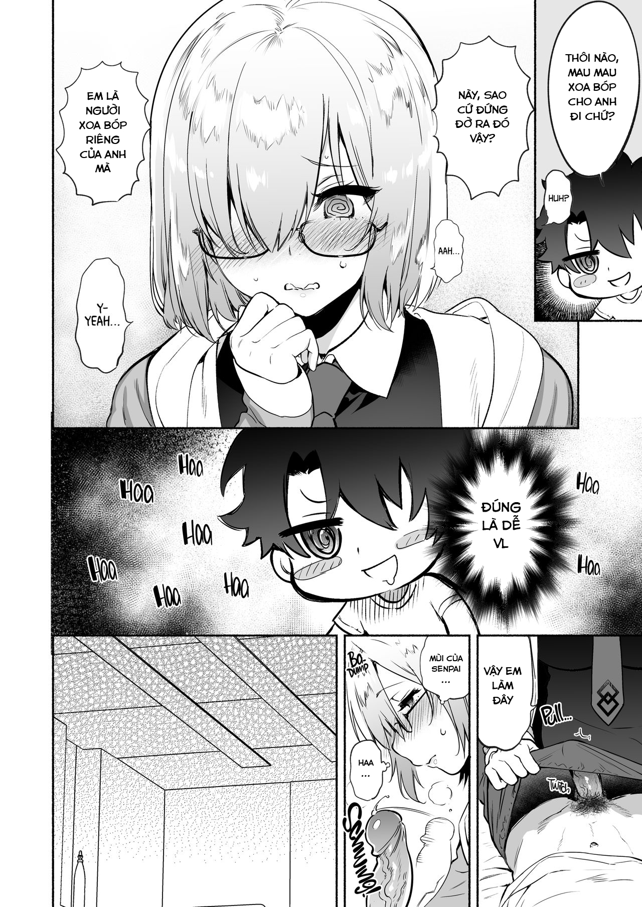 Đọc truyện hentai Senpai Senyou Massage-ya-san (Fate/Grand Order) - Oneshot