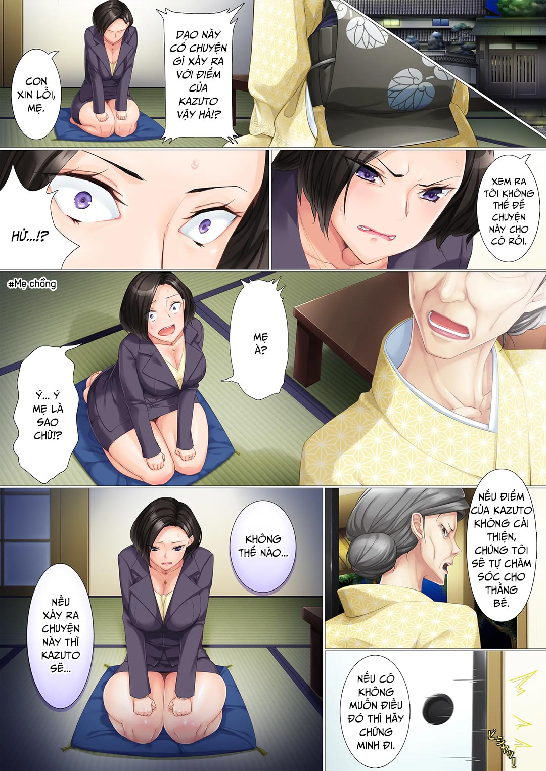 Đọc truyện hentai Cách mẹ thúc đẩy con trai - Oneshot