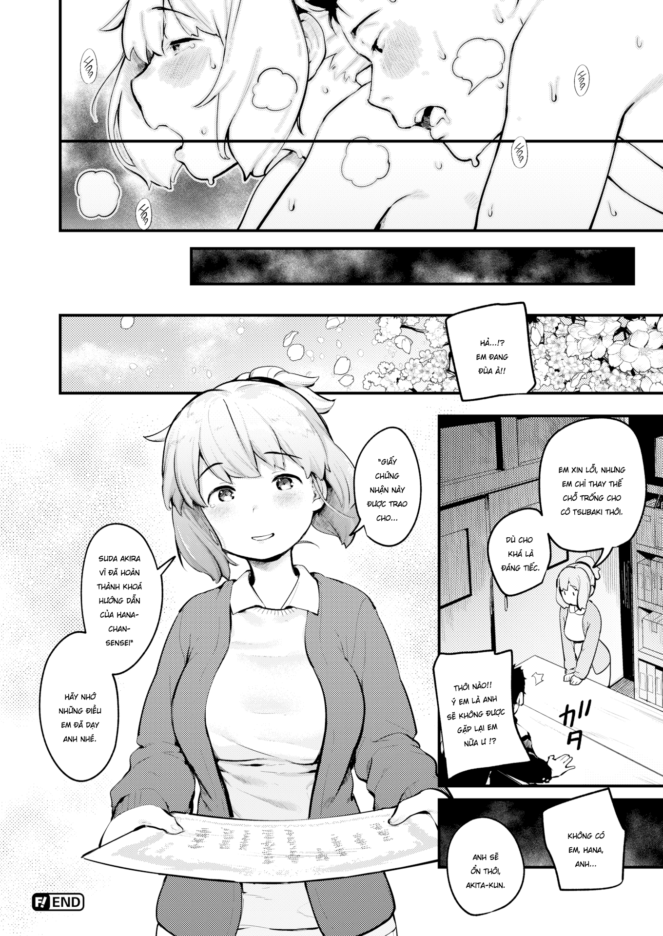 Đọc truyện hentai Bài giảng ngọt ngào của Hana-chan sensei. - Oneshot