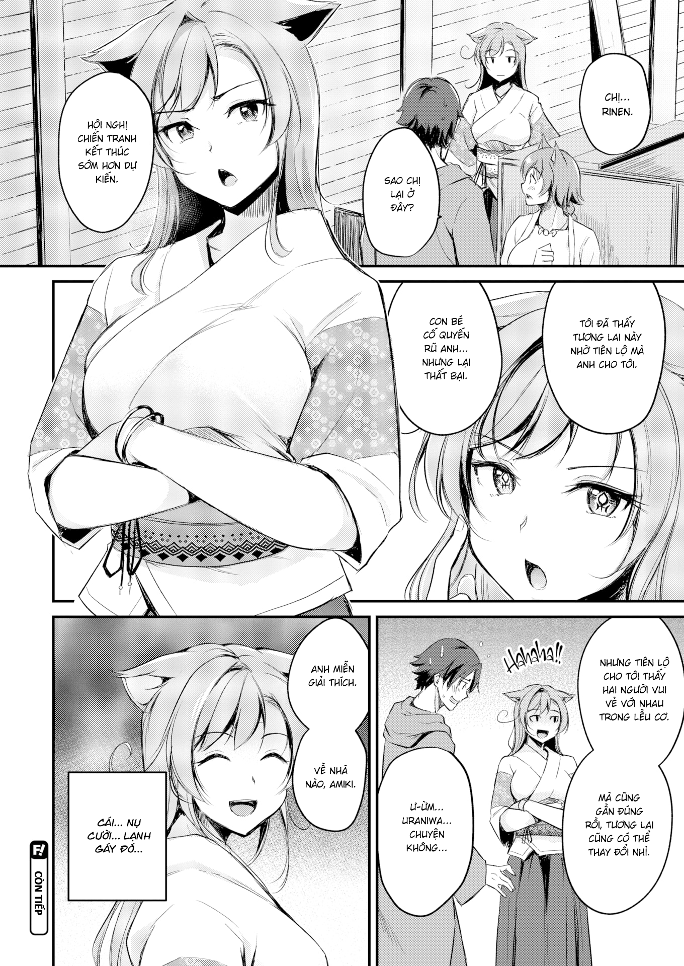 Đọc truyện hentai Nữ Tiên Tri Tai Thú - Chap 2