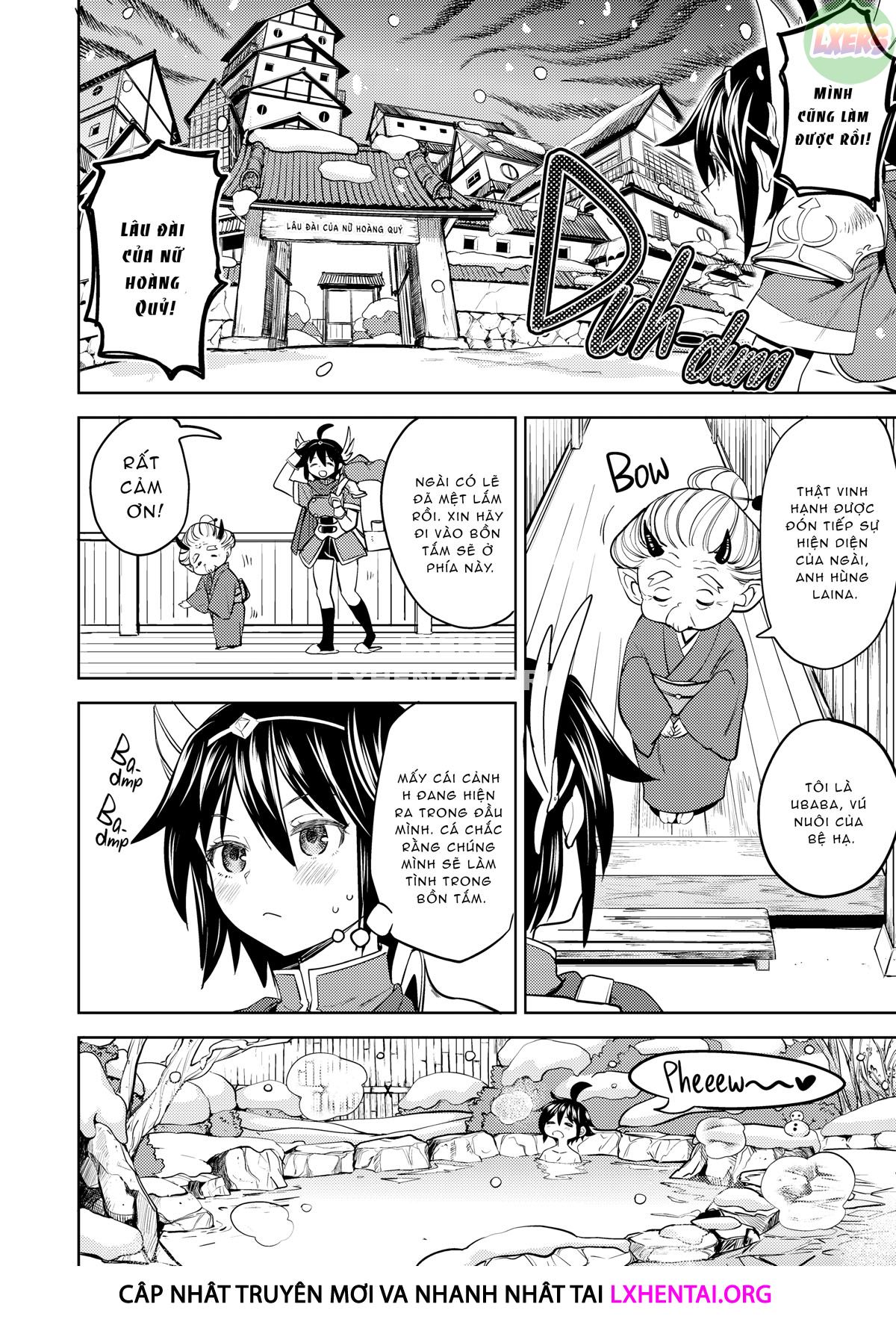 Đọc truyện hentai Tái sinh thành một nữ anh hùng có 5 người vợ quỷ - Chap 5