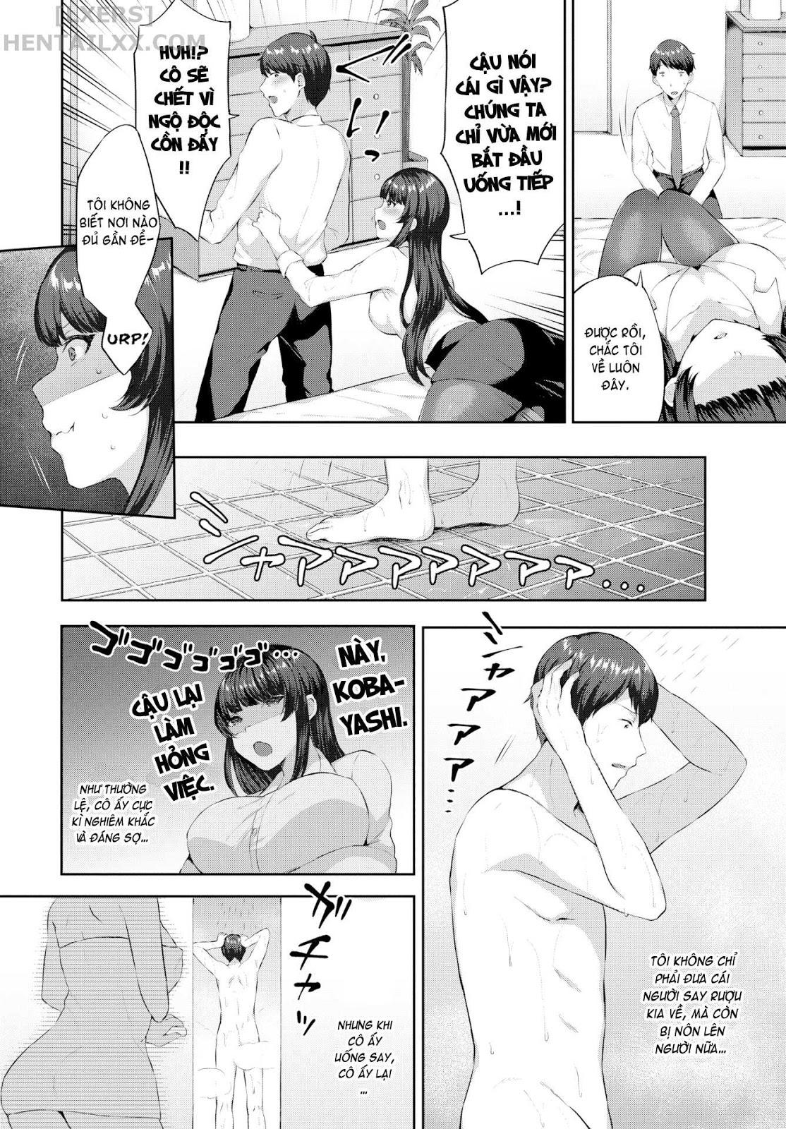 Đọc truyện hentai Bà sếp say xỉn - Oneshot