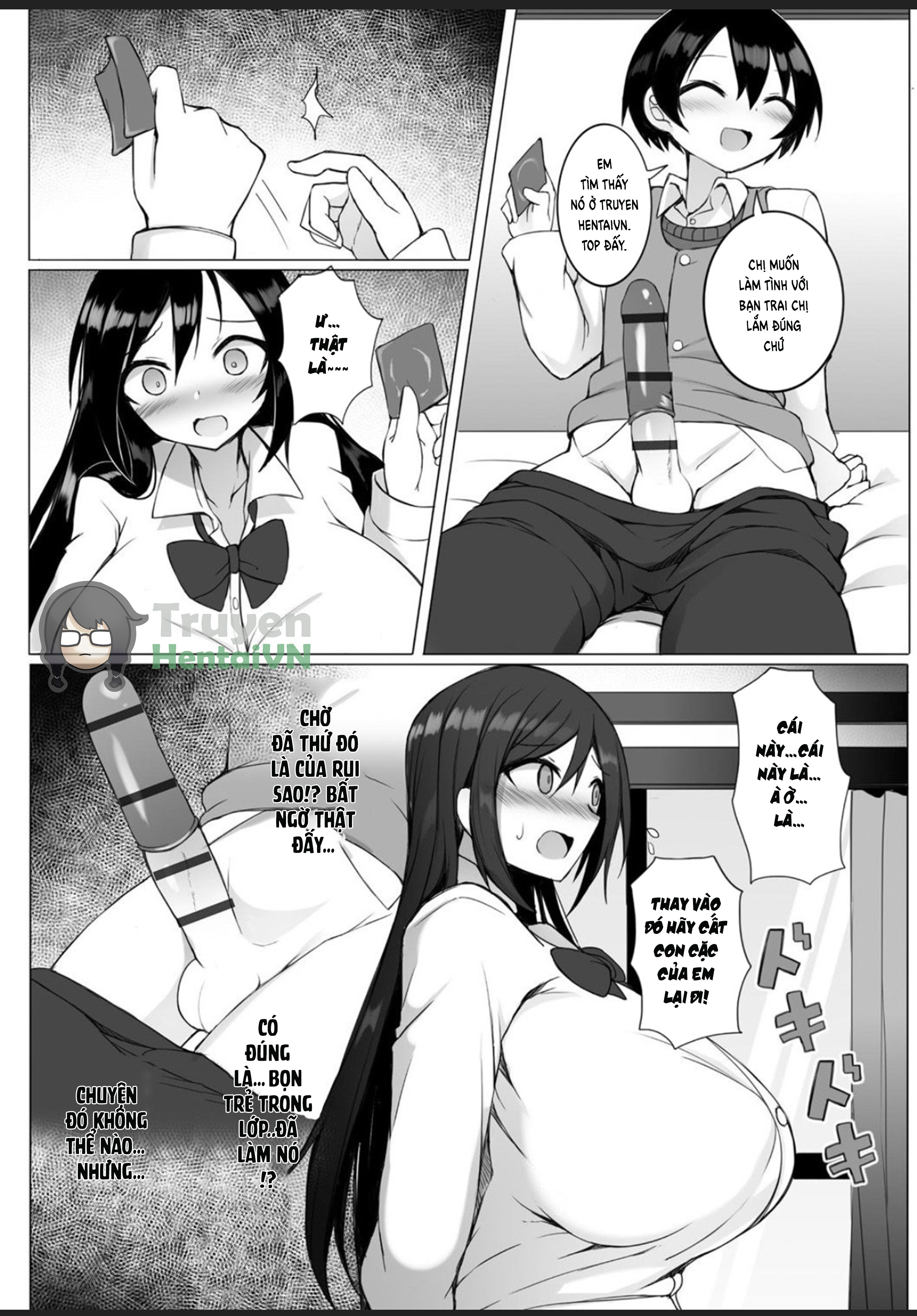 Đọc truyện hentai Rui-kun to Kinjo no Joshi Kousei no Onee-san Ch. 1 (Cyberia Plus Vol. 19) - Oneshot