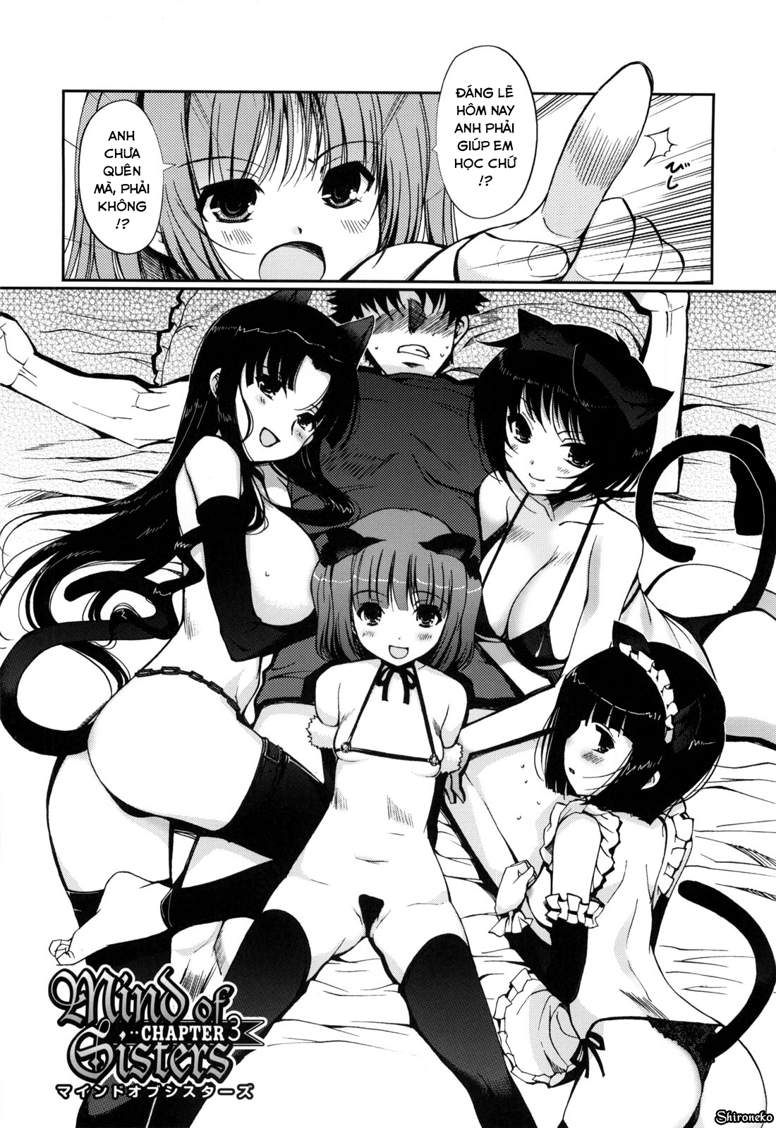 Đọc truyện hentai Mind of Sisters - Chap 3