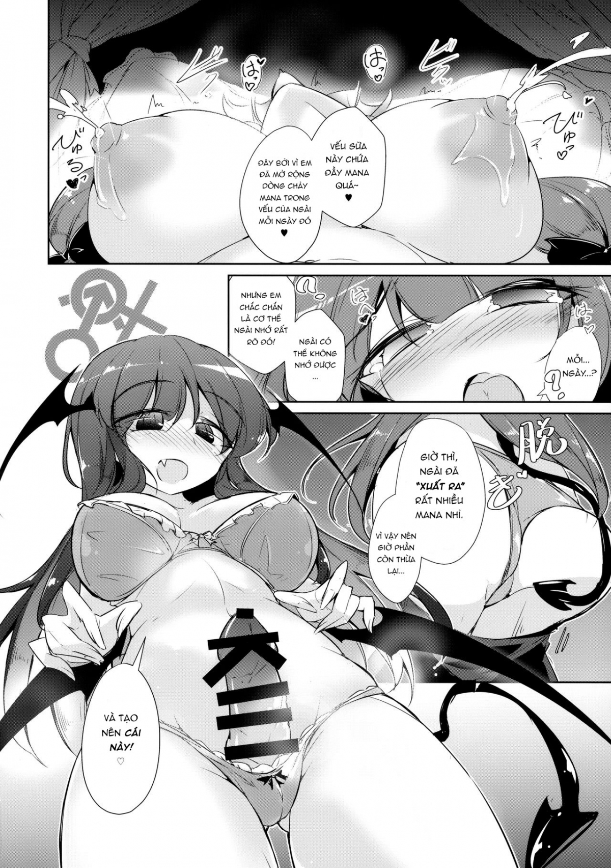 Đọc truyện hentai PatchouKoa Nyuuetsu Shujuu Gyakutenda (Touhou Project) - Oneshot