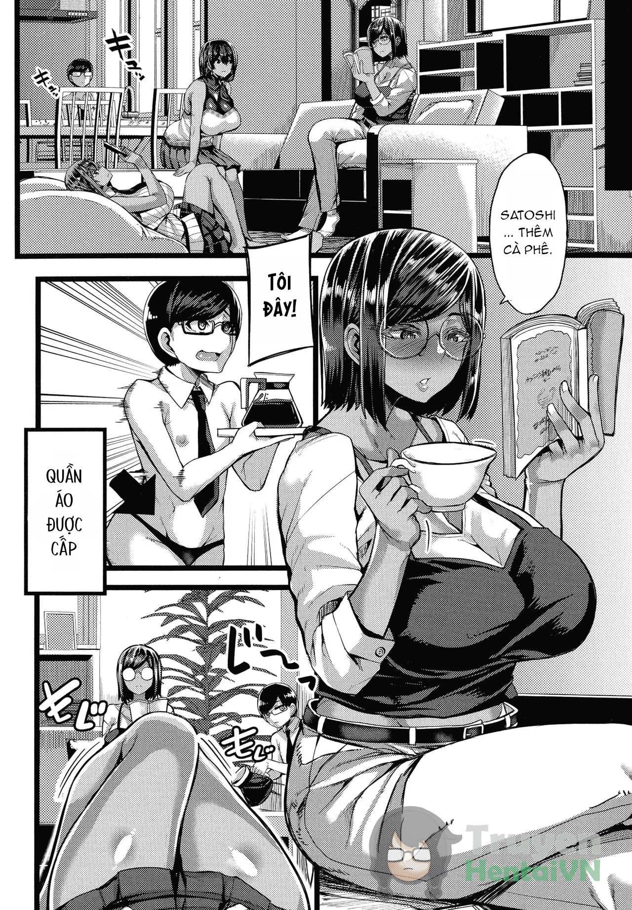 Đọc truyện hentai Kasshoku Hime to Himitsu no Keiyaku - Chap 1