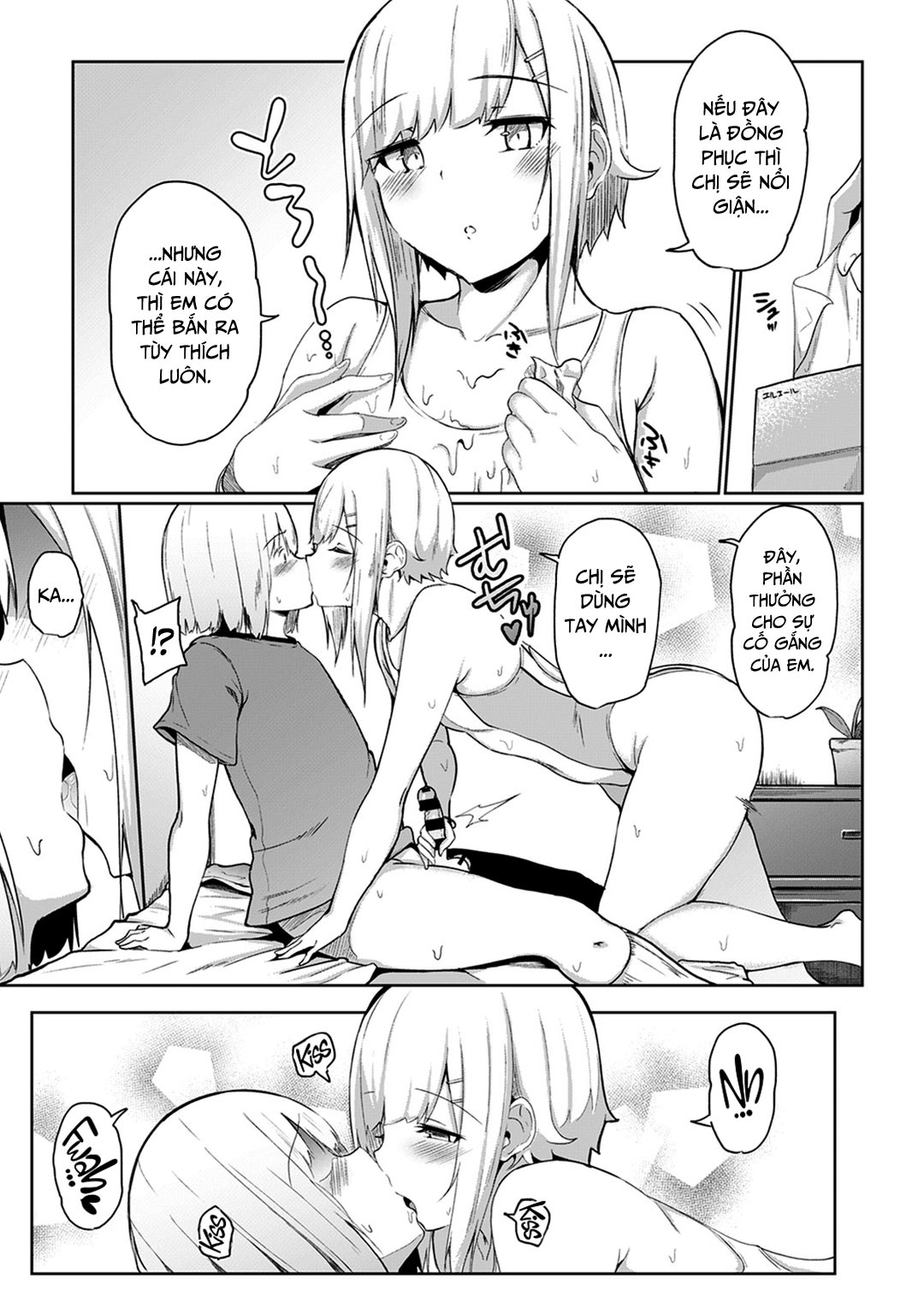 Đọc truyện hentai Tôi ấn nhầm huyệt làm em ấy cứng ngắc!? Bị mát xa ngược lại bằng cặc em ấy! - Chap 6 - Cậu dám nẫng tay trên à?